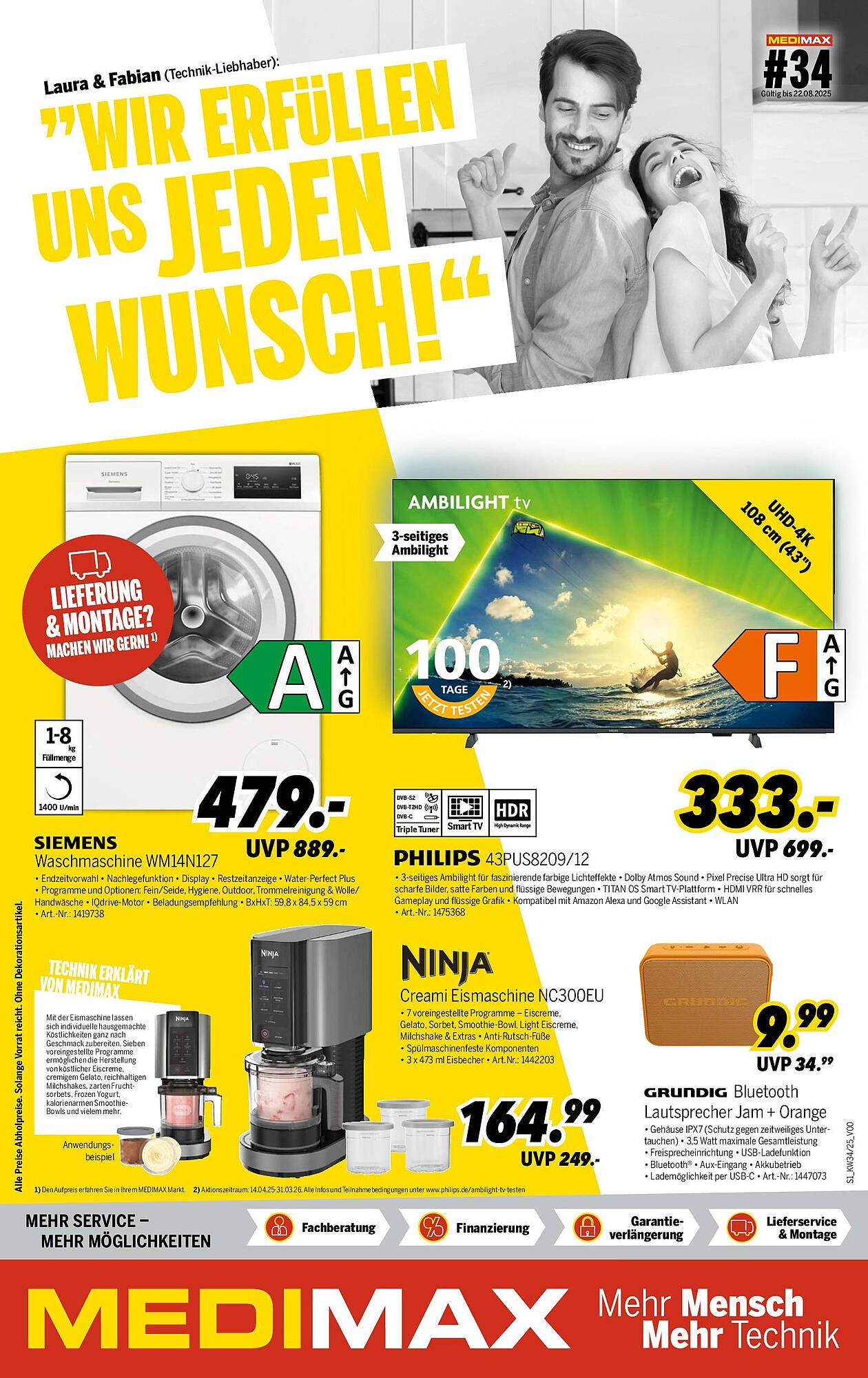 MEDIMAX Prospekt (2025-08-14 - 2025-08-21) | 1