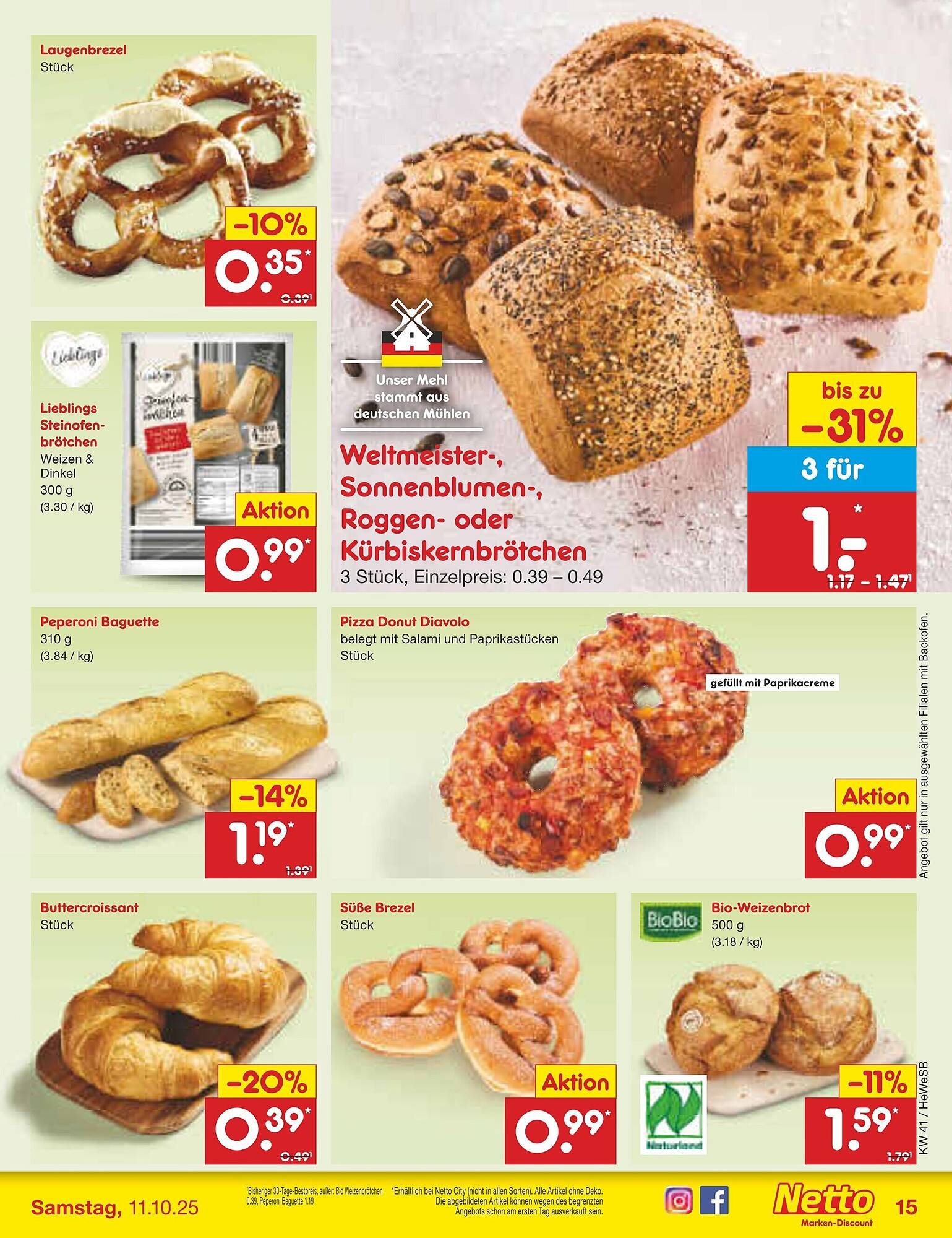 Netto Marken-Discount Prospekt (2025-10-06 - 2025-10-11) | 15