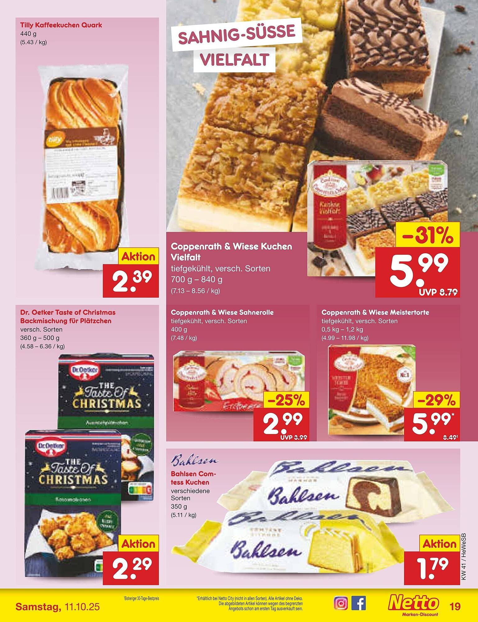 Netto Marken-Discount Prospekt (2025-10-06 - 2025-10-11) | 19