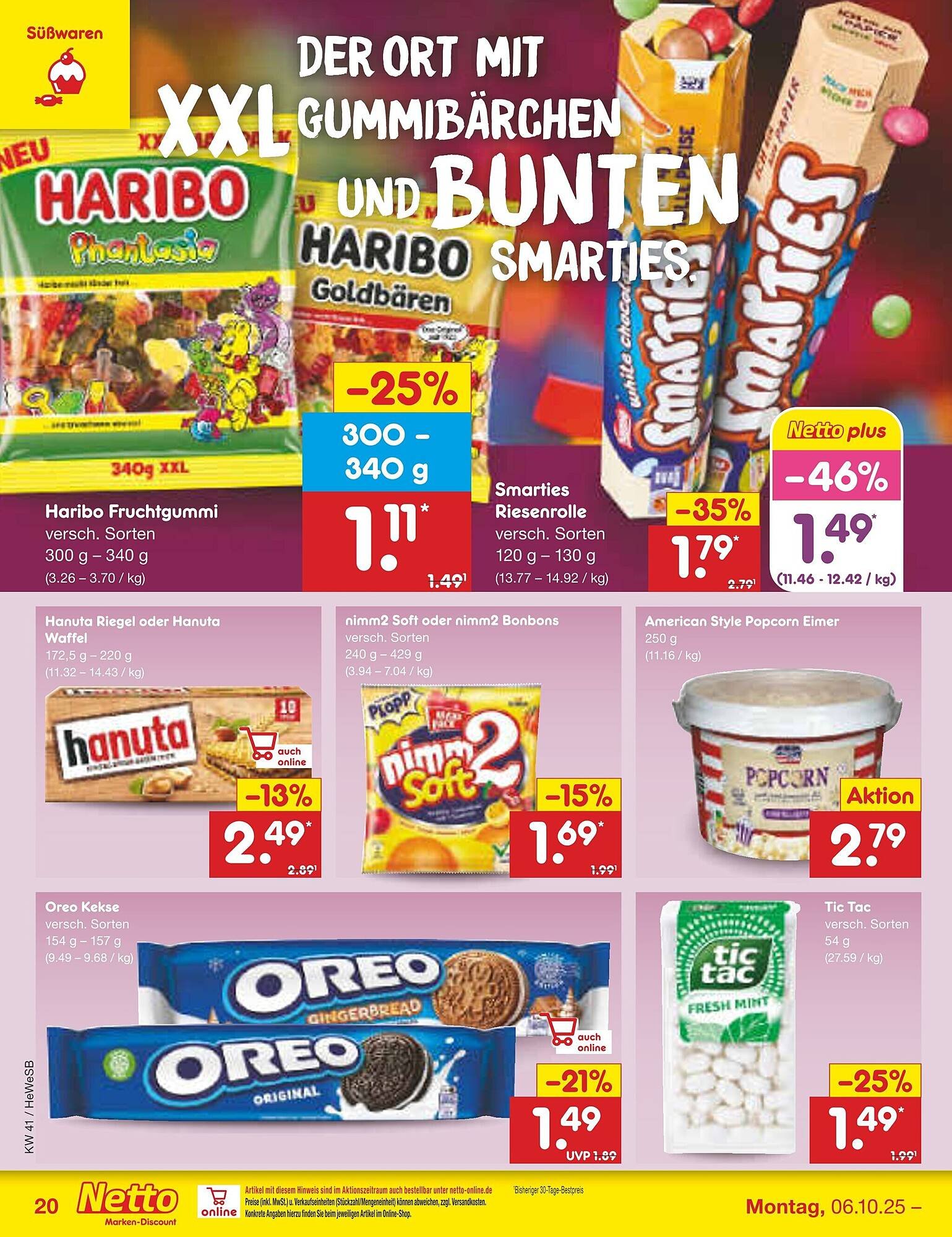 Netto Marken-Discount Prospekt (2025-10-06 - 2025-10-11) | 20