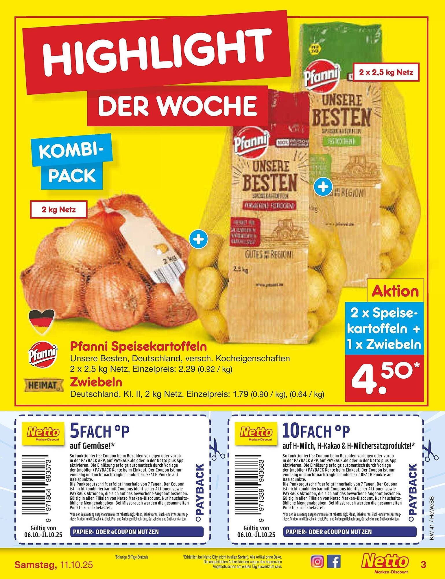 Netto Marken-Discount Prospekt (2025-10-06 - 2025-10-11) | 3