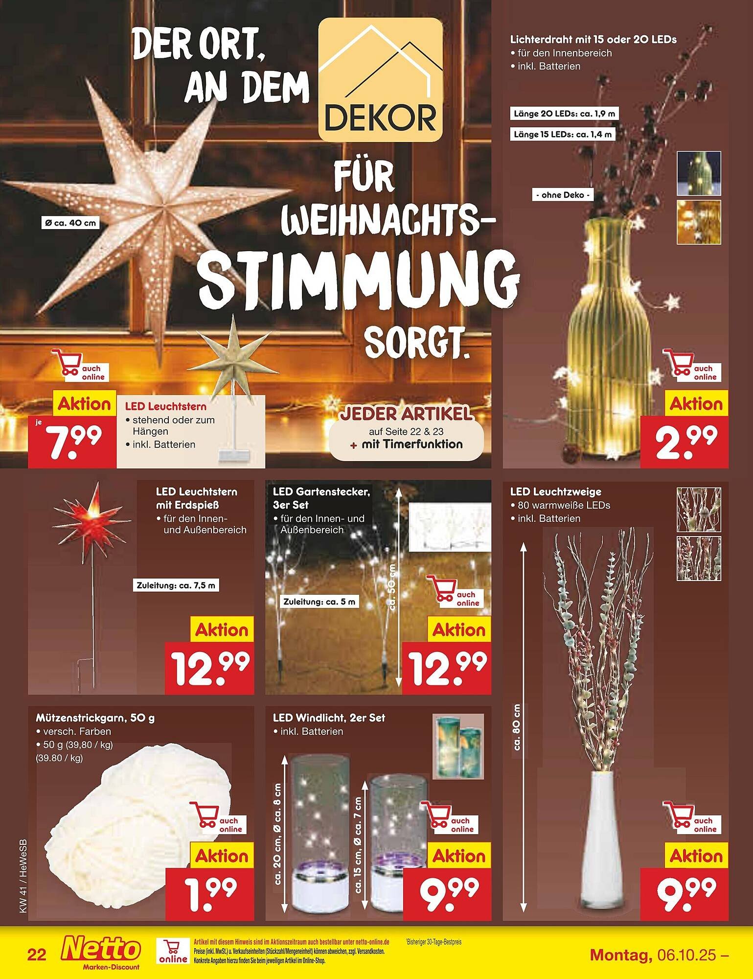 Netto Marken-Discount Prospekt (2025-10-06 - 2025-10-11) | 22