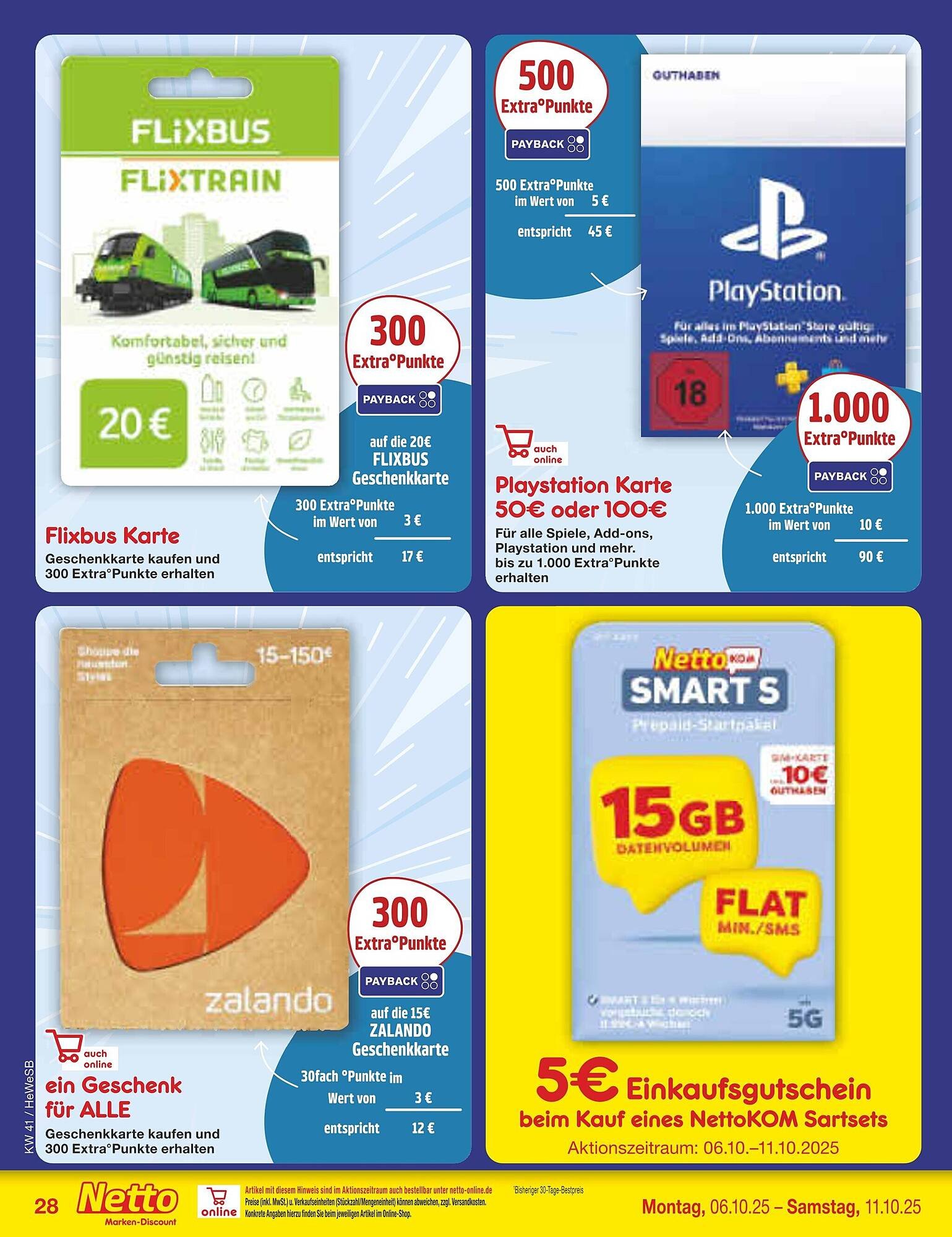 Netto Marken-Discount Prospekt (2025-10-06 - 2025-10-11) | 32