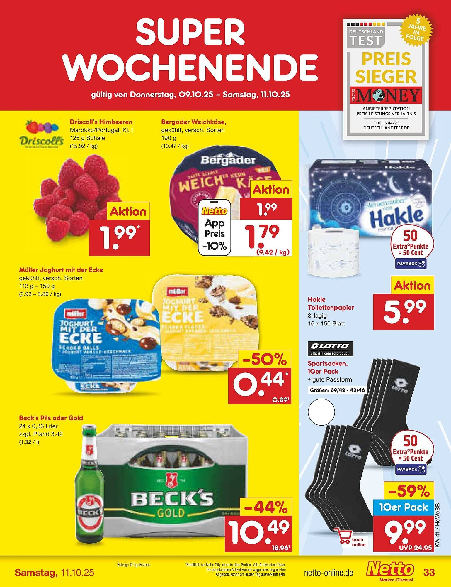 Netto Marken-Discount Prospekt (2025-10-06 - 2025-10-11) | 37