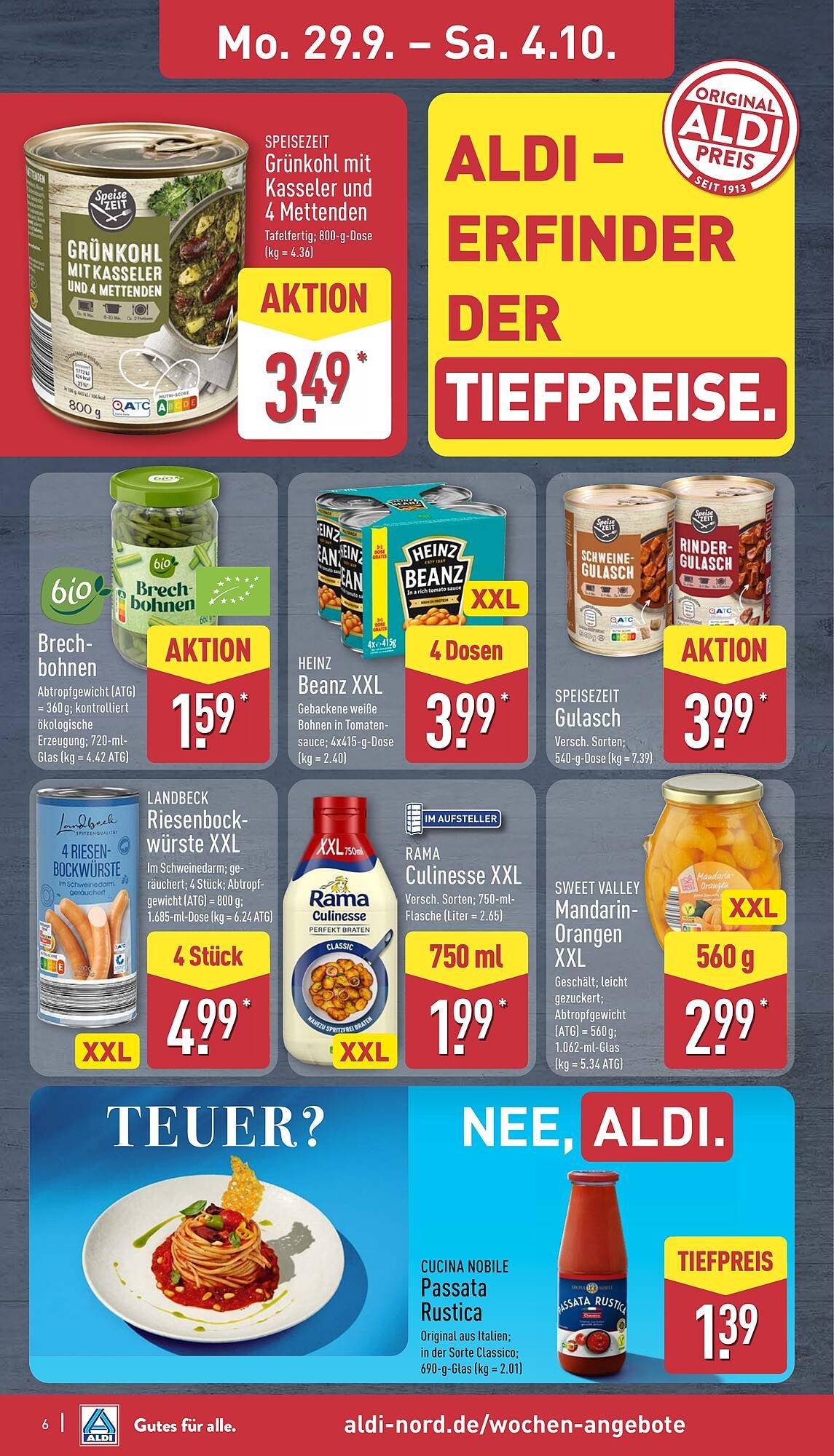 Aldi Nord Prospekt (2025-09-29 - 2025-10-04) | 6