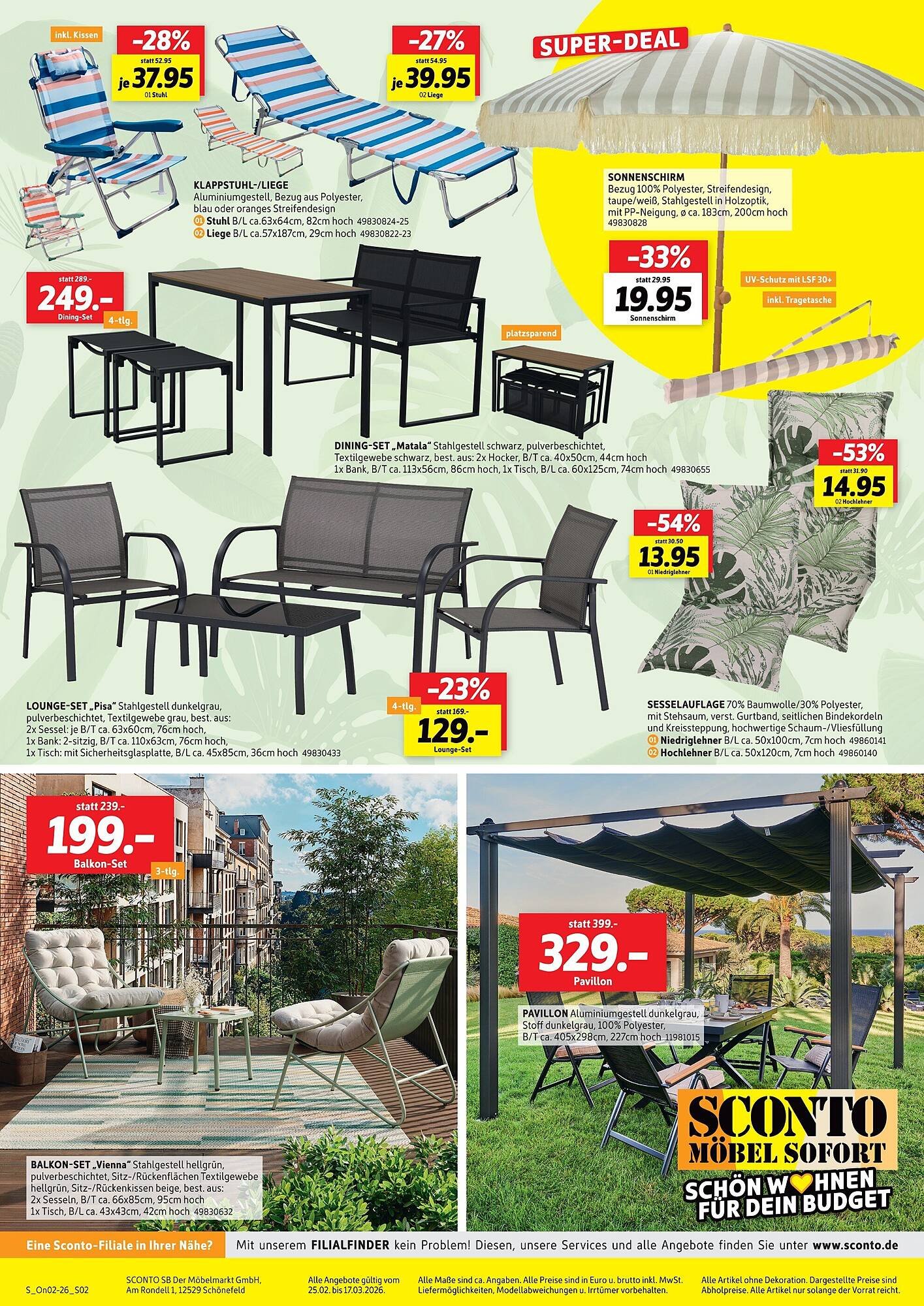 SCONTO Prospekt (2026-02-25 - 2026-03-17)