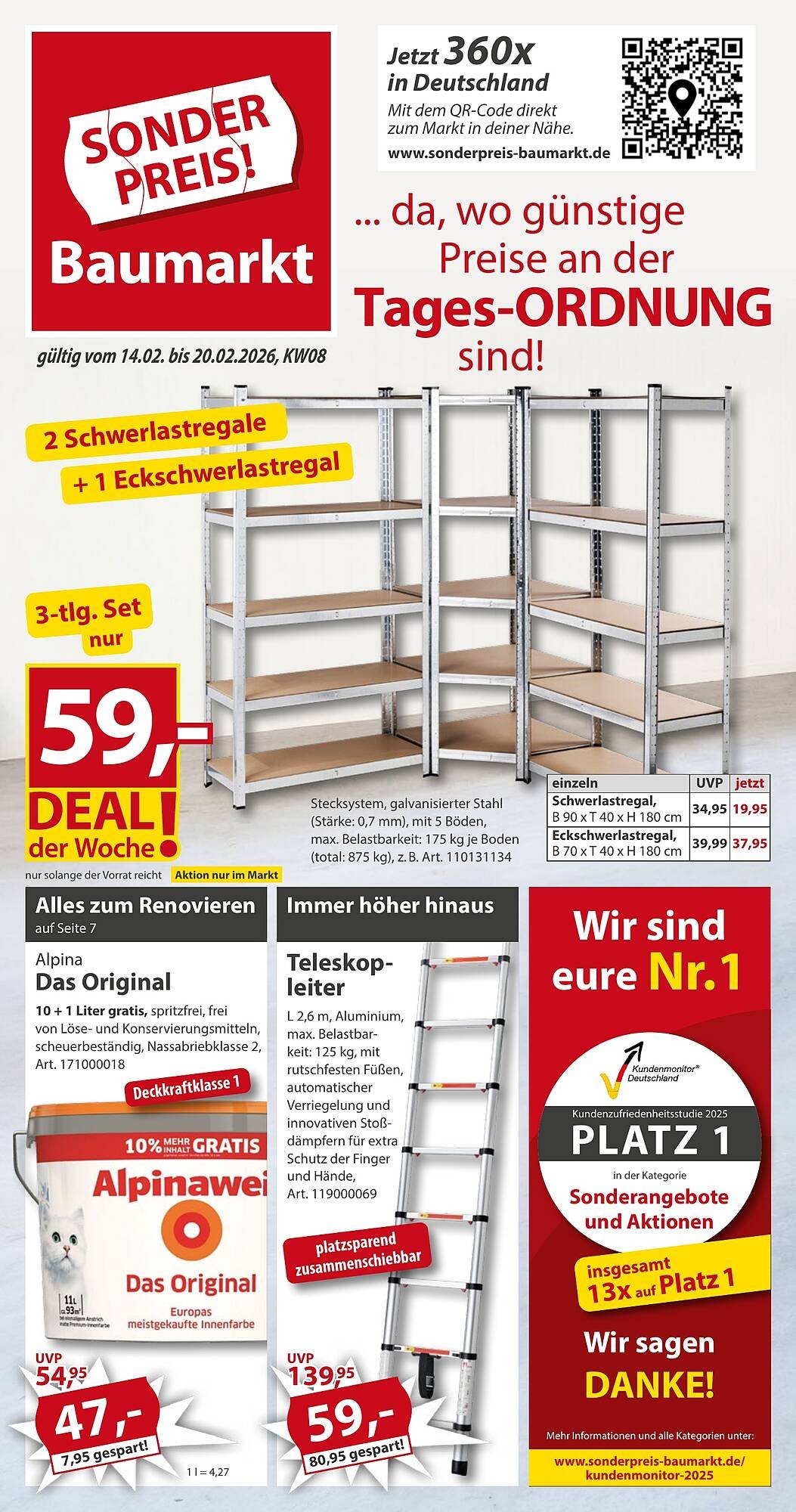 Sonderpreis Baumarkt Prospekt