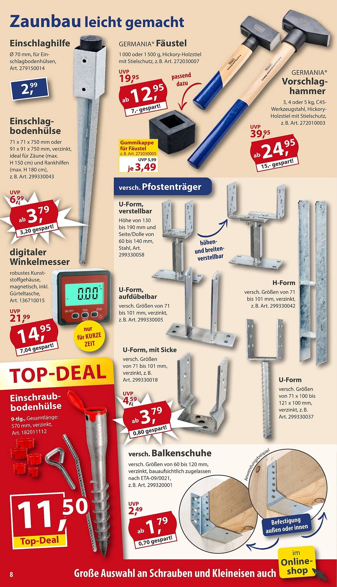 Sonderpreis Baumarkt Prospekt
