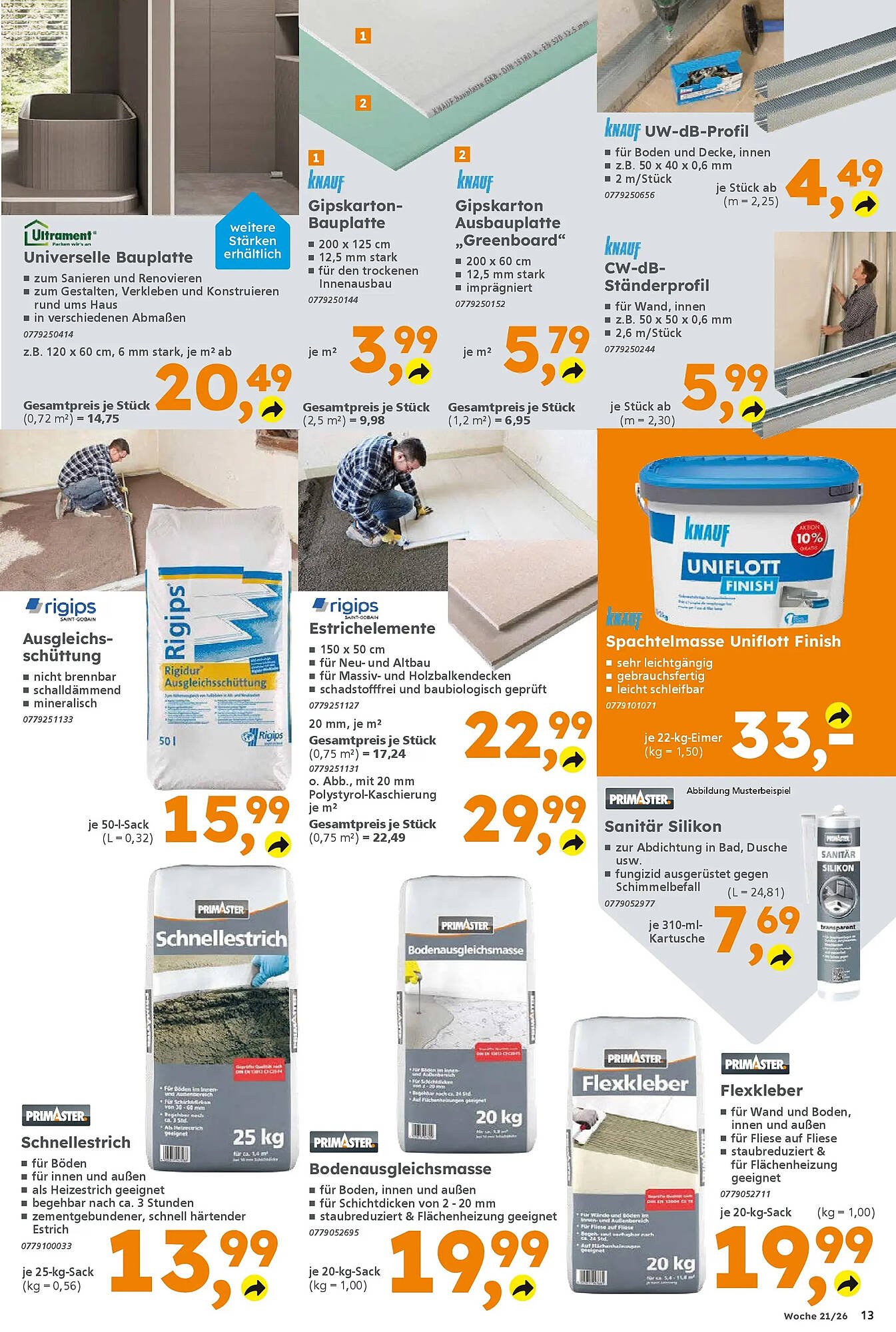 Globus Baumarkt Prospekt