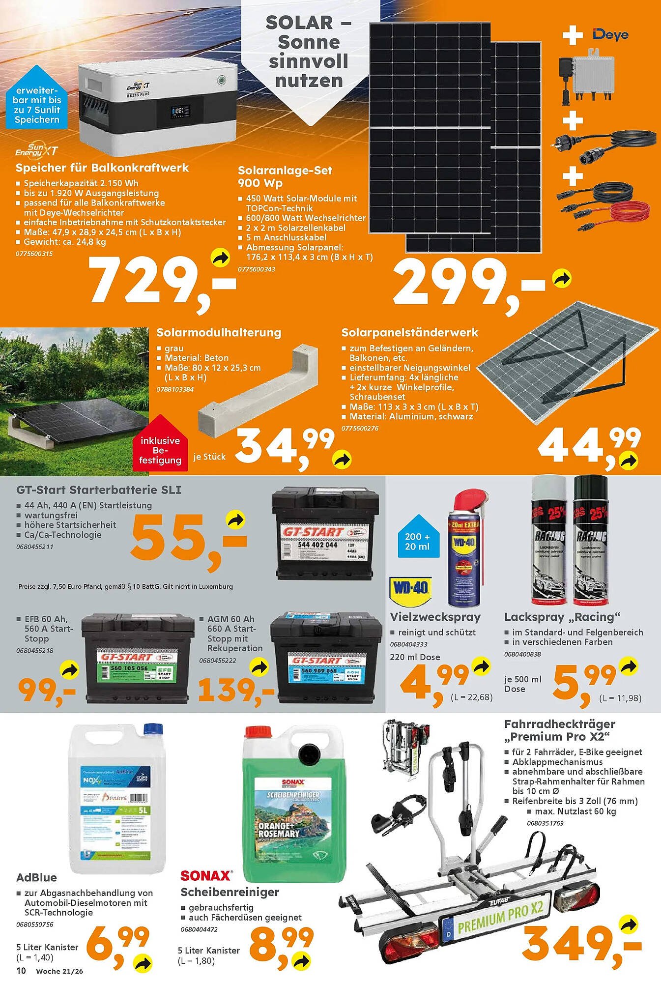 Globus Baumarkt Prospekt