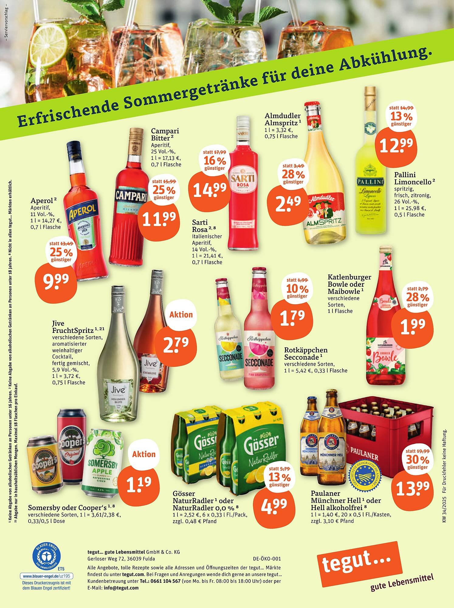 tegut Prospekt (2025-08-21 - 2025-08-23) | 23