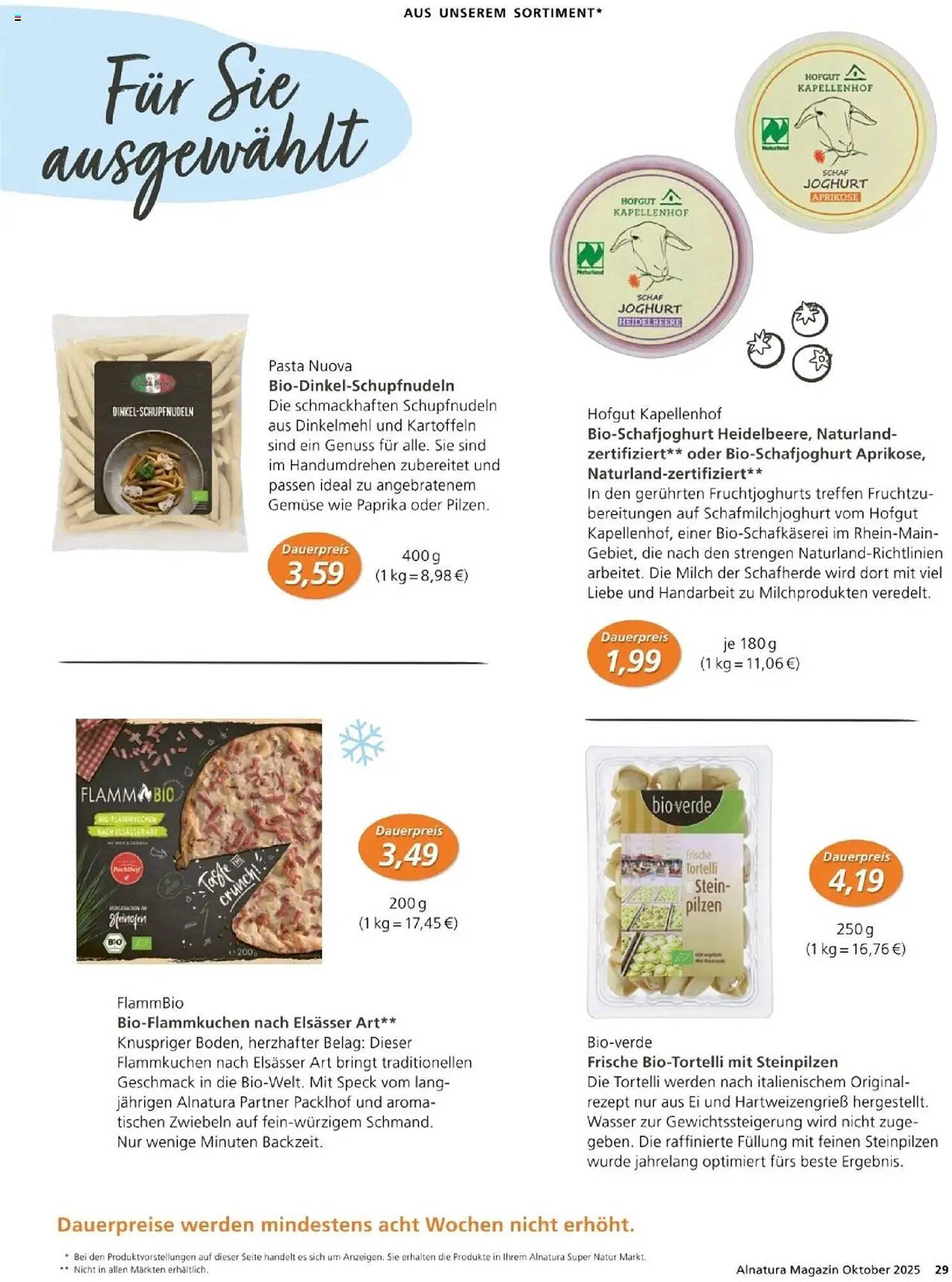 Alnatura Prospekt (2025-10-01 - 2025-10-31) | 29