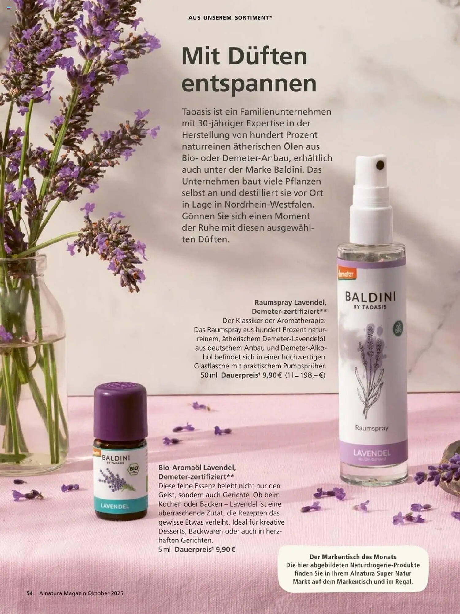 Alnatura Prospekt (2025-10-01 - 2025-10-31) | 54