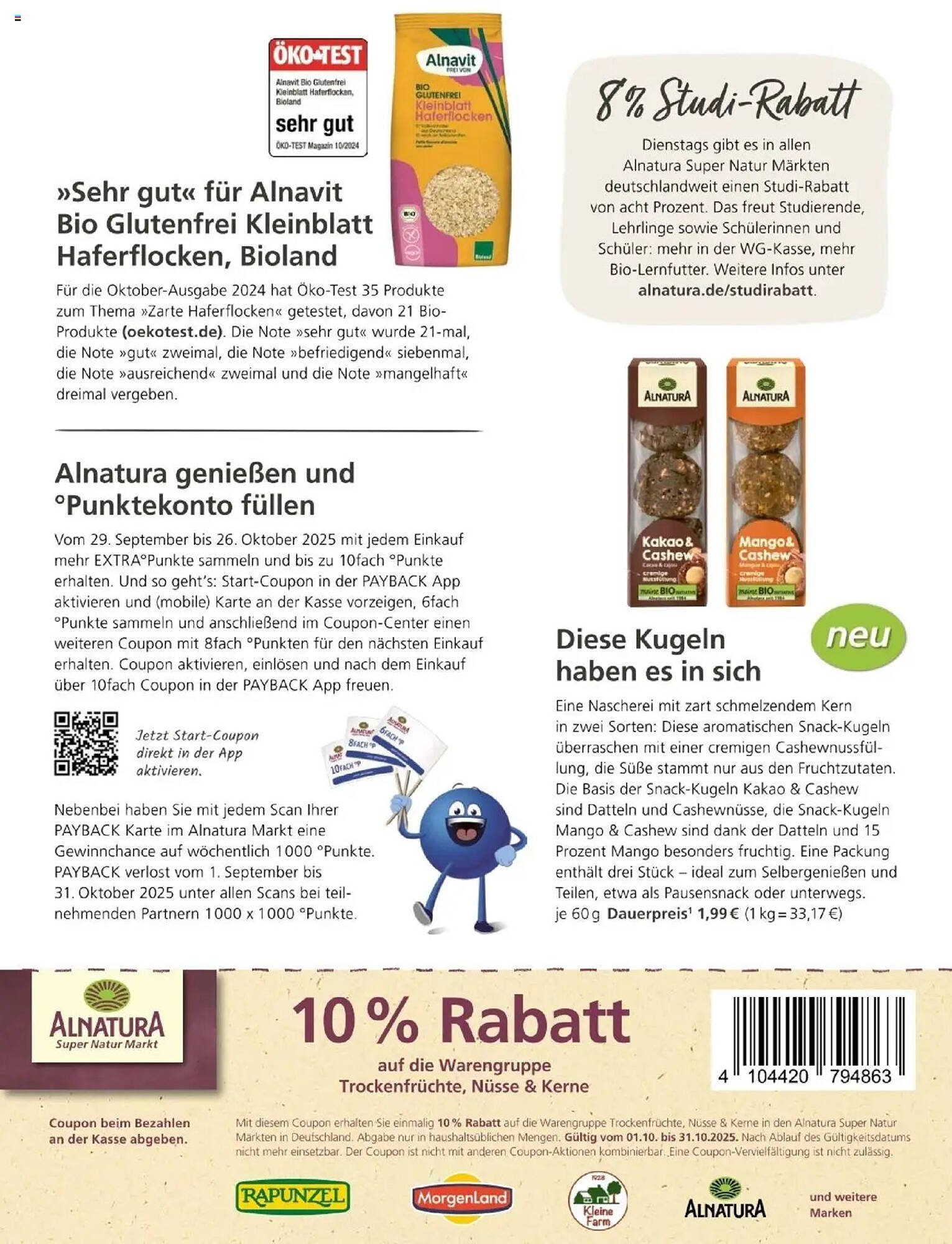 Alnatura Prospekt (2025-10-01 - 2025-10-31) | 7