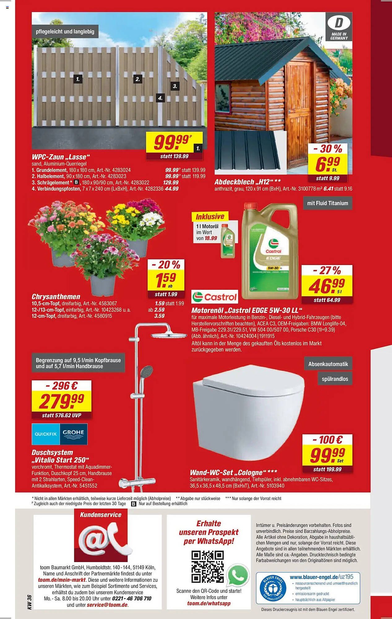 toom Baumarkt Prospekt (2025-08-30 - 2025-09-05) | 12