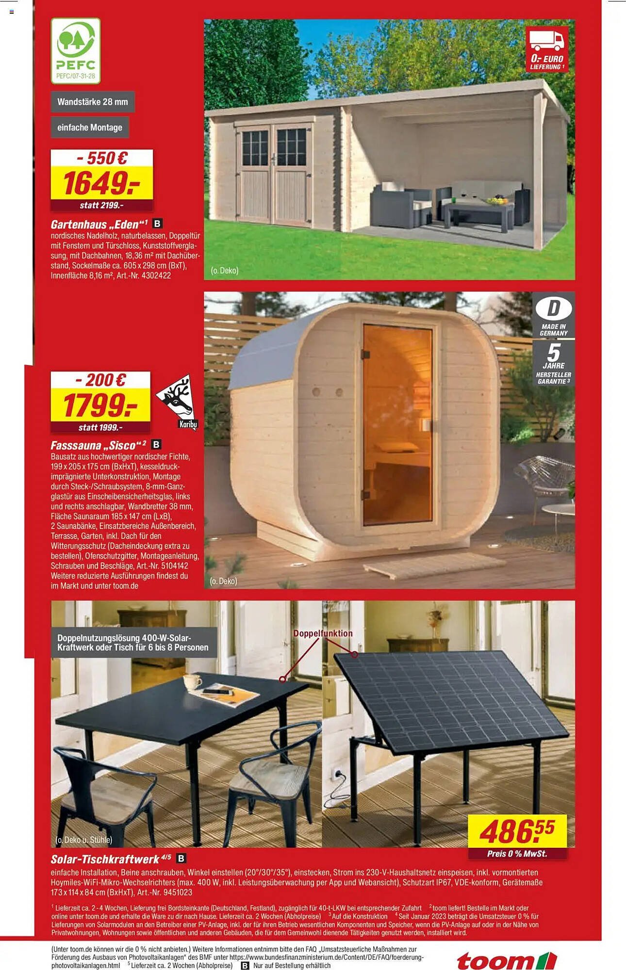 toom Baumarkt Prospekt (2025-08-30 - 2025-09-05) | 5