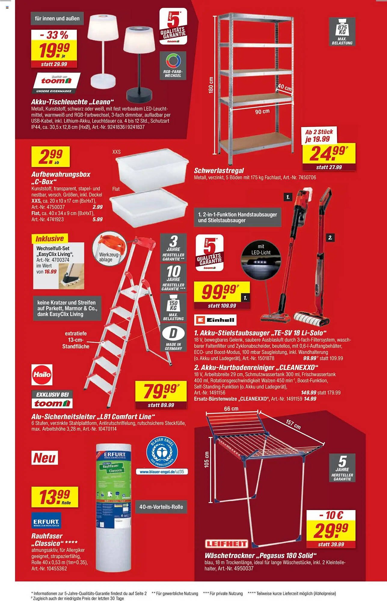 toom Baumarkt Prospekt (2025-08-30 - 2025-09-05) | 10