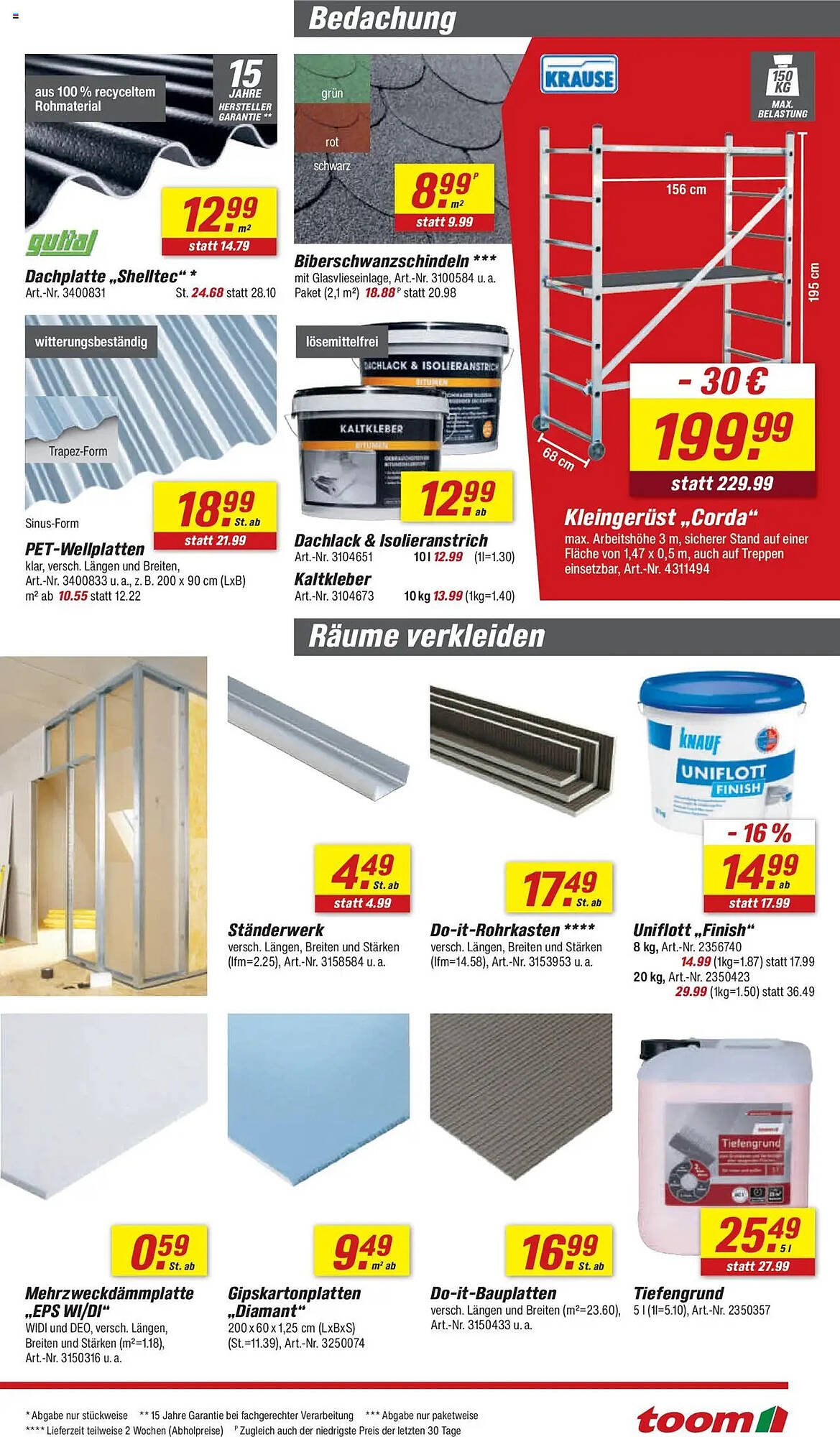 toom Baumarkt Prospekt (2025-07-26 - 2025-08-01) | 9