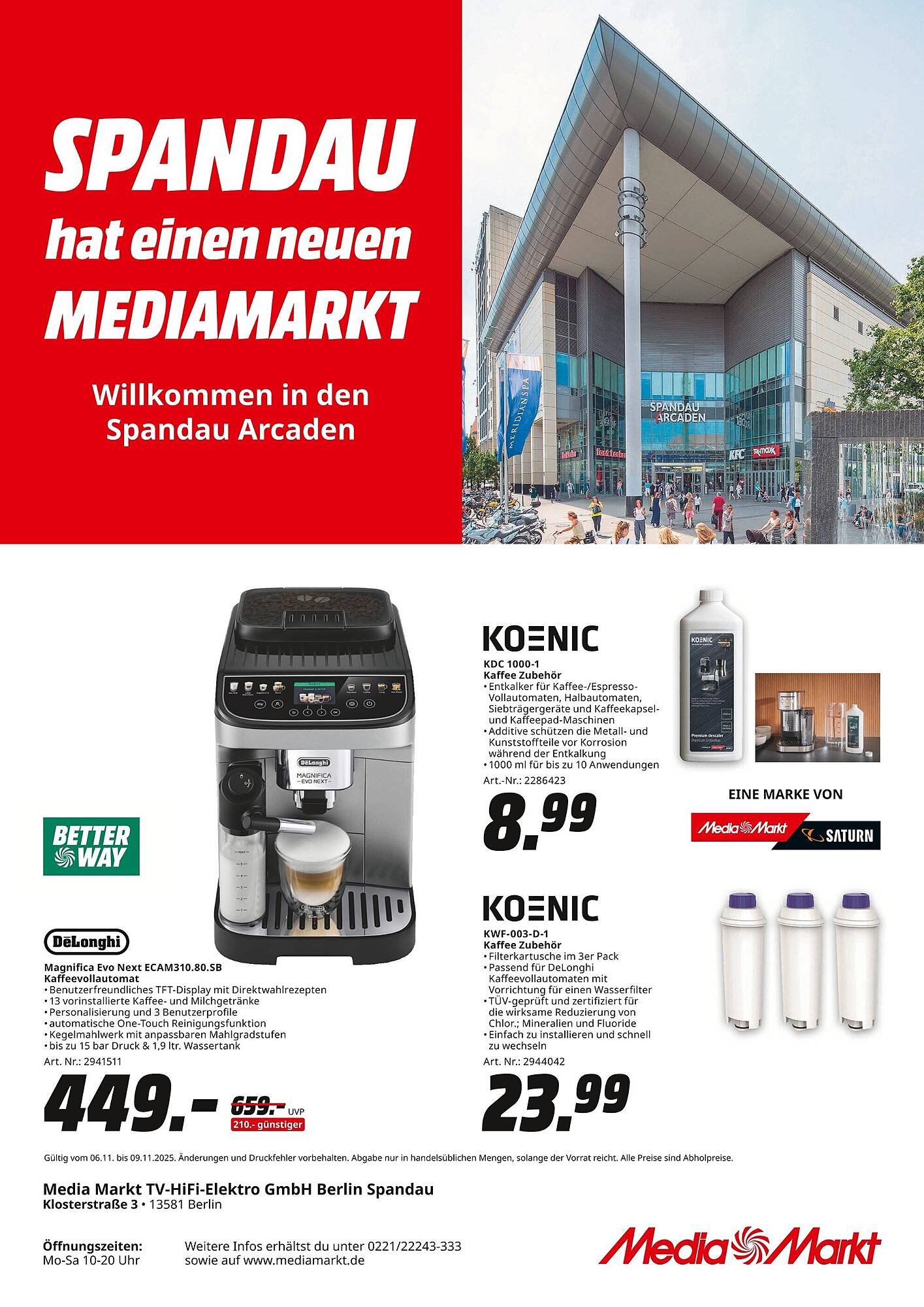 MediaMarkt Prospekt (2025-11-06 - 2025-11-09)