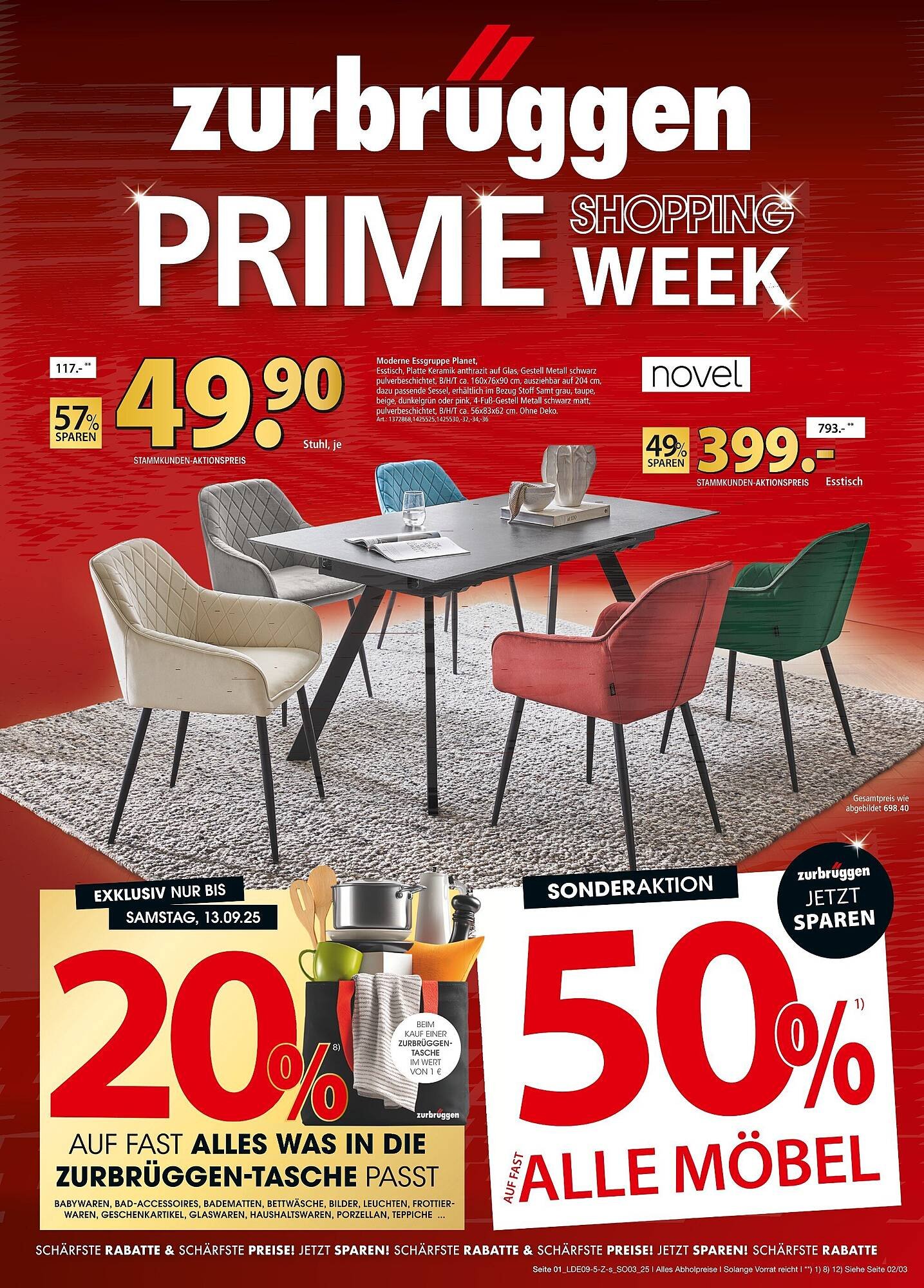 Zurbrüggen Prospekt (2025-09-06 - 2025-09-20) | 1