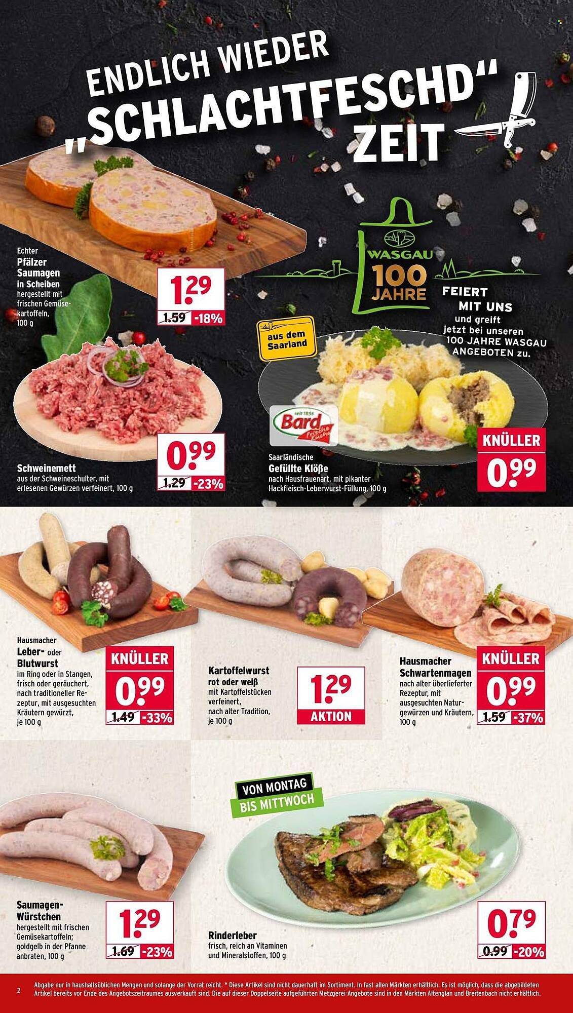 Wasgau Prospekt (2025-10-20 - 2025-10-25) | 2