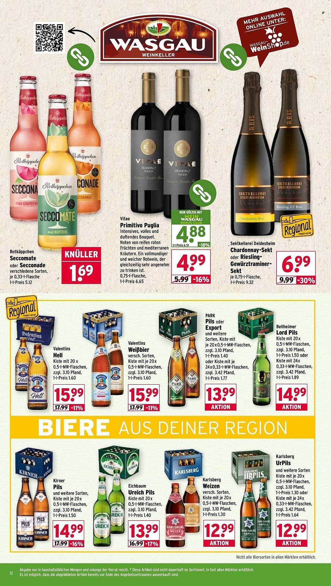 Wasgau Prospekt (2025-10-20 - 2025-10-25) | 12