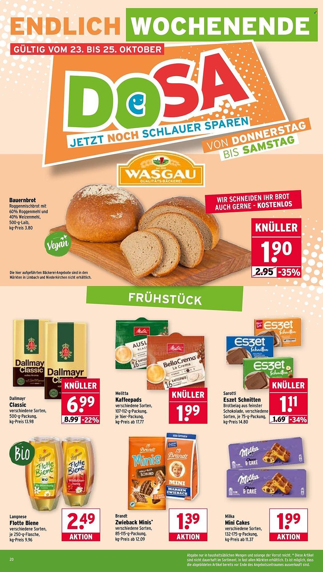 Wasgau Prospekt (2025-10-20 - 2025-10-25) | 20