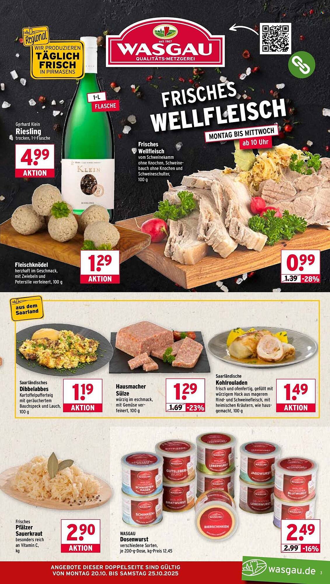 Wasgau Prospekt (2025-10-20 - 2025-10-25) | 3