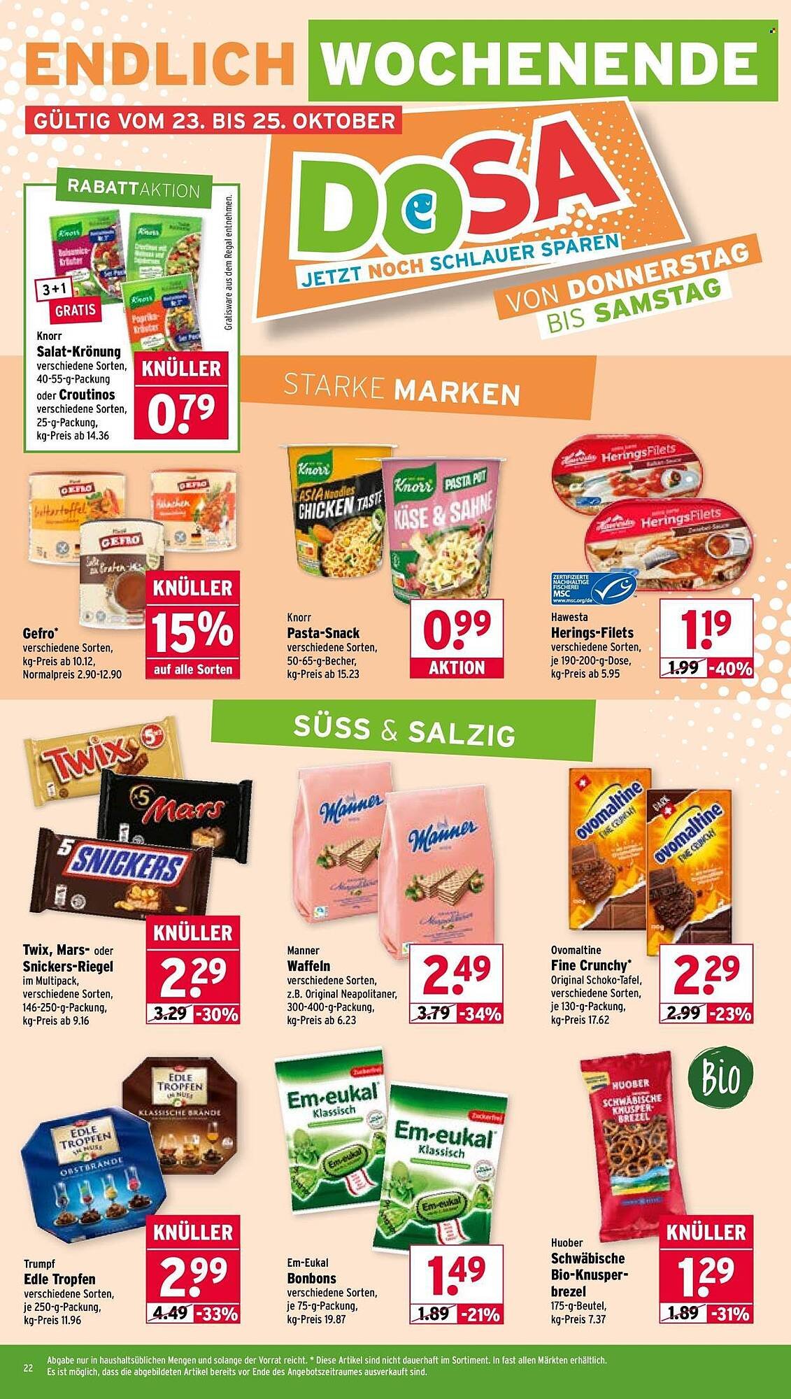 Wasgau Prospekt (2025-10-20 - 2025-10-25) | 22