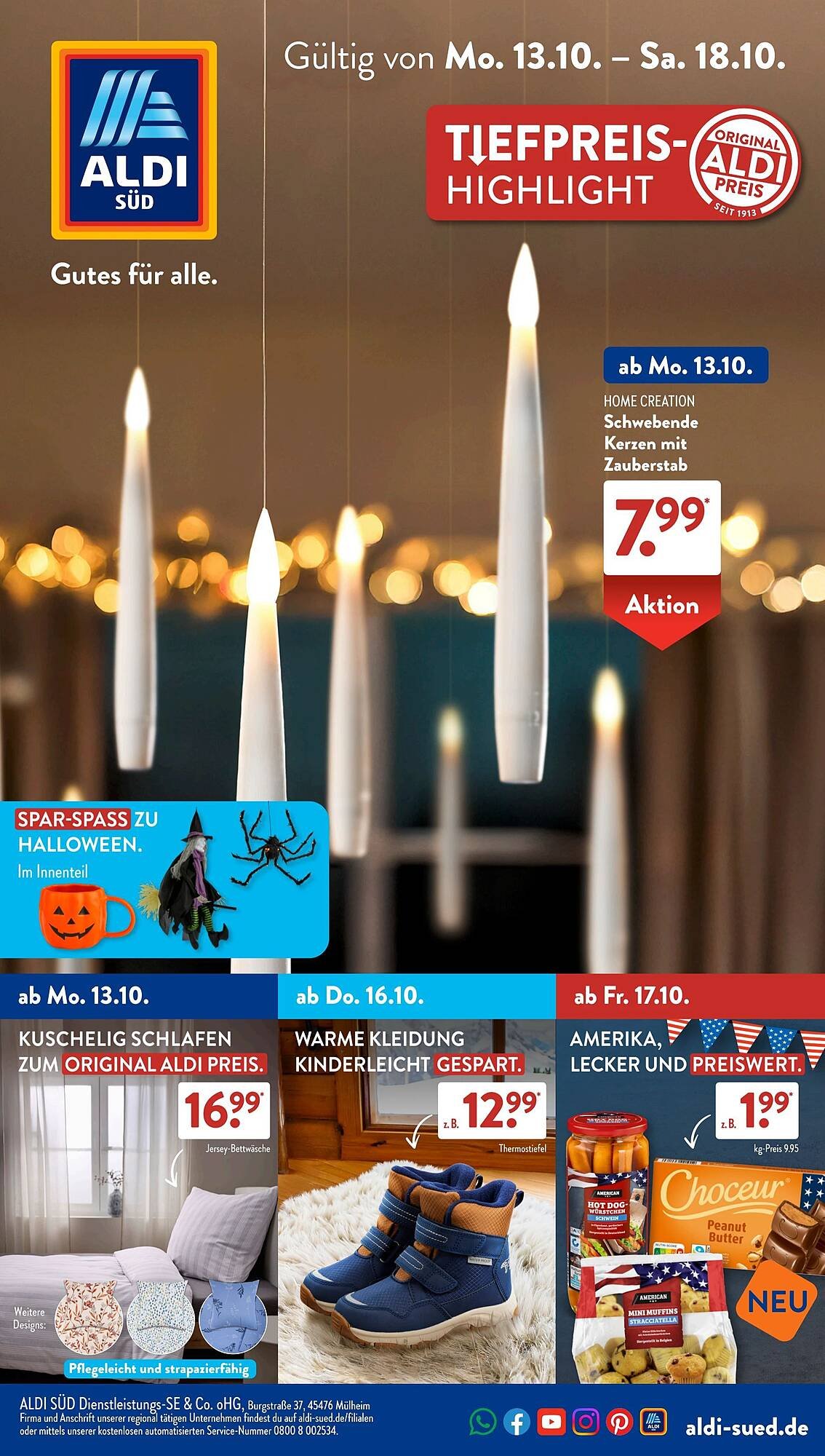 Aldi Süd Prospekt (2025-10-13 - 2025-10-19) | 1