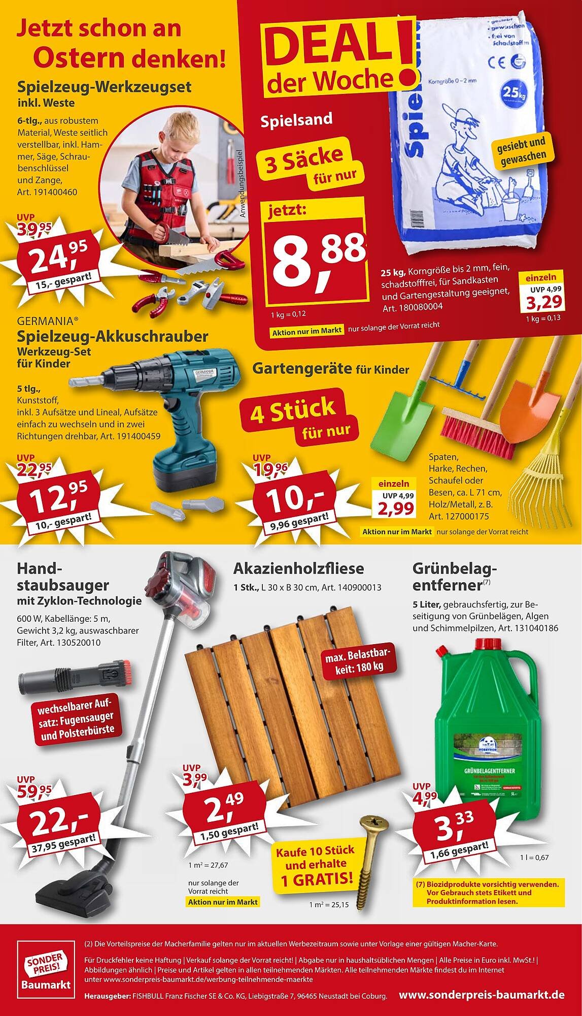 Sonderpreis Baumarkt Prospekt (2026-03-21 - 2026-03-27)