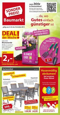 Sonderpreis Baumarkt Prospekt (2026-03-21 - 2026-03-27)