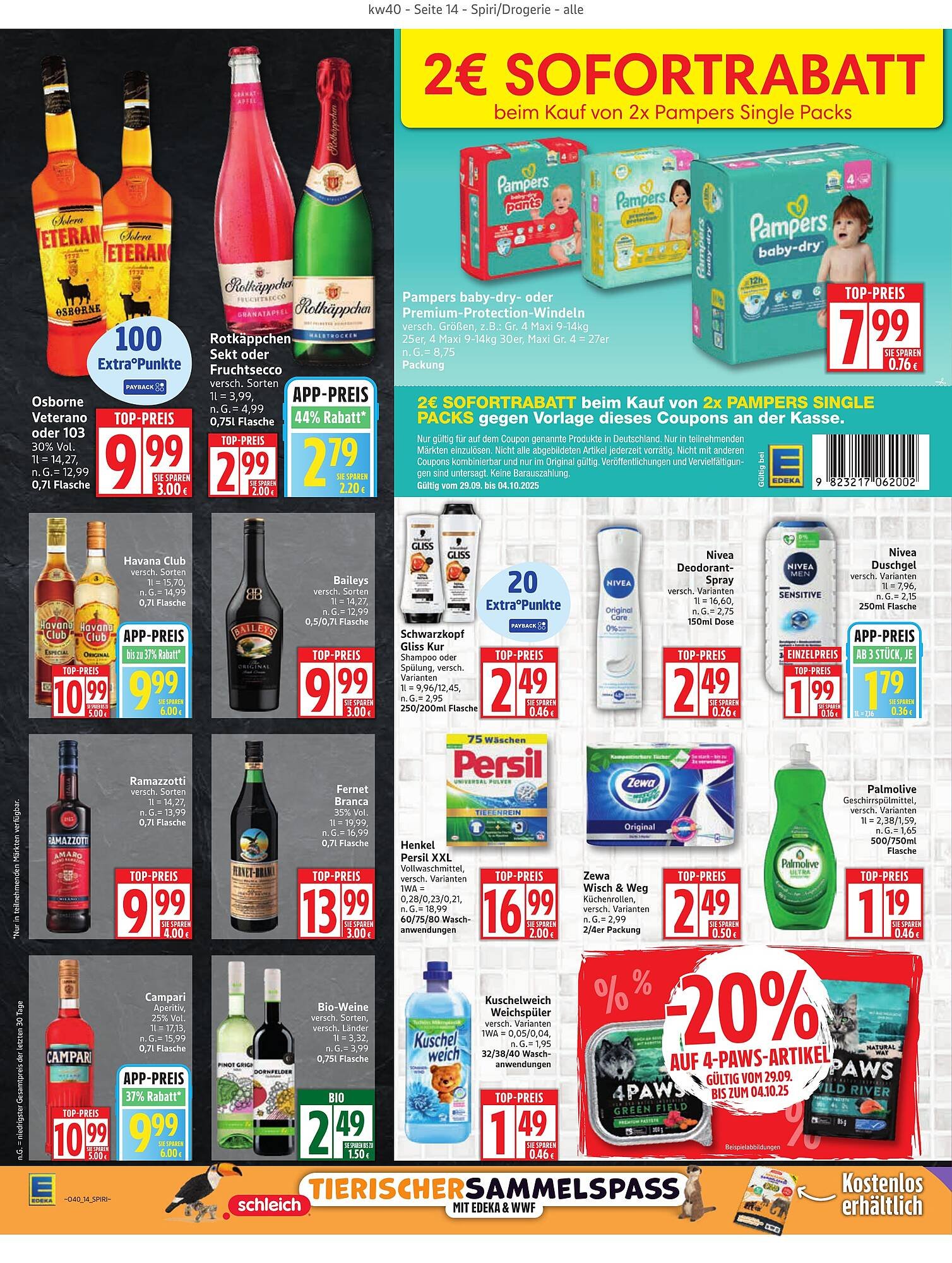 Edeka Prospekt (2025-09-29 - 2025-10-04) | 14
