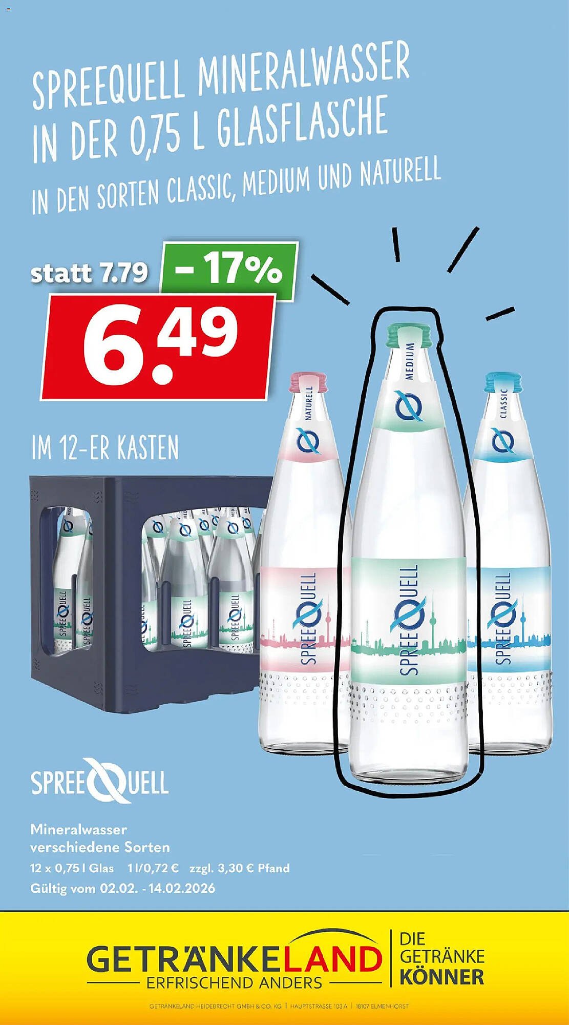 Getränkeland Prospekt (2026-02-02 - 2026-02-14)