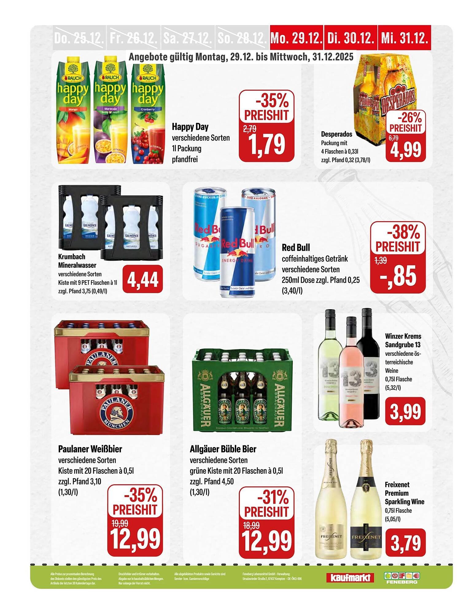 Feneberg Prospekt (2025-12-29 - 2025-12-31)