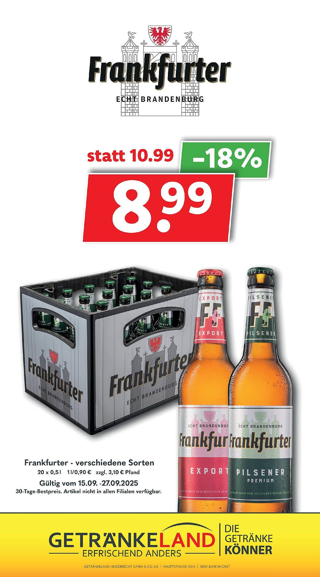 Getränkeland Prospekt (2025-09-14 - 2025-09-27) | 10