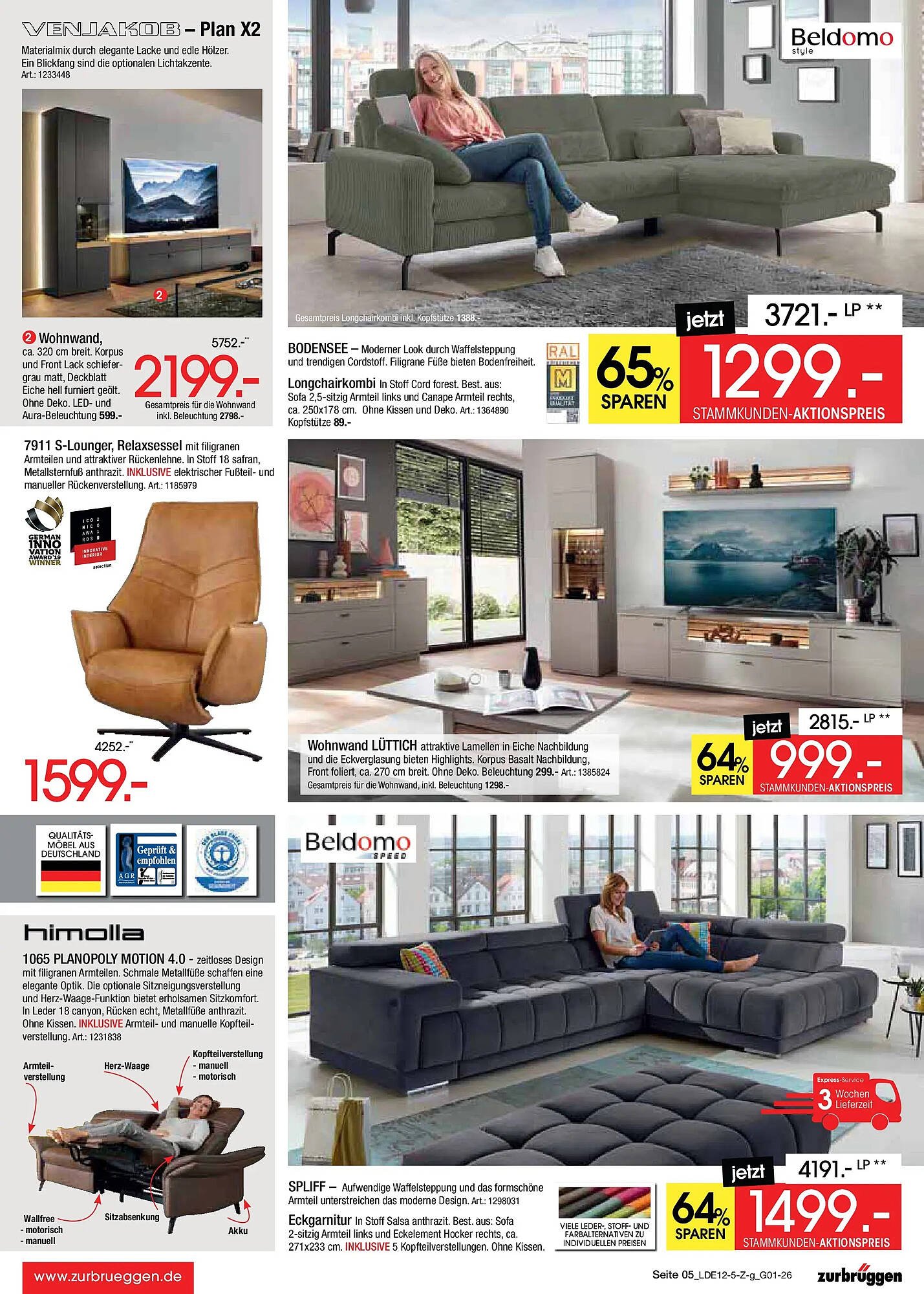 Zurbrüggen Prospekt (2025-12-26 - 2026-01-10)