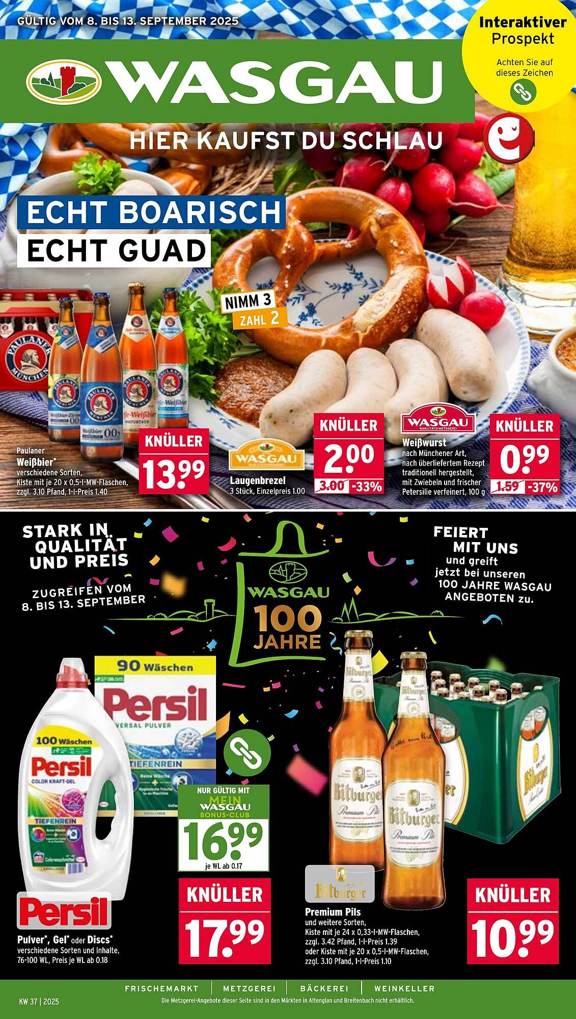 Wasgau Prospekt (2025-09-08 - 2025-09-13) | 1