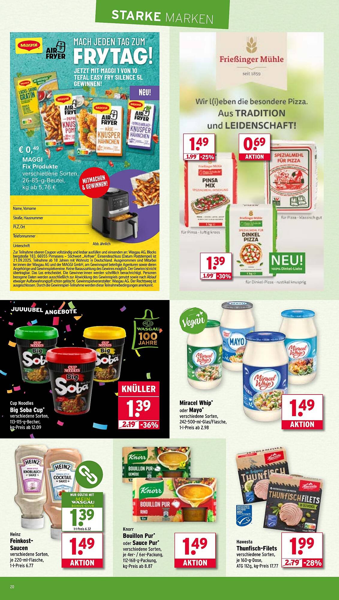 Wasgau Prospekt (2025-09-08 - 2025-09-13) | 20