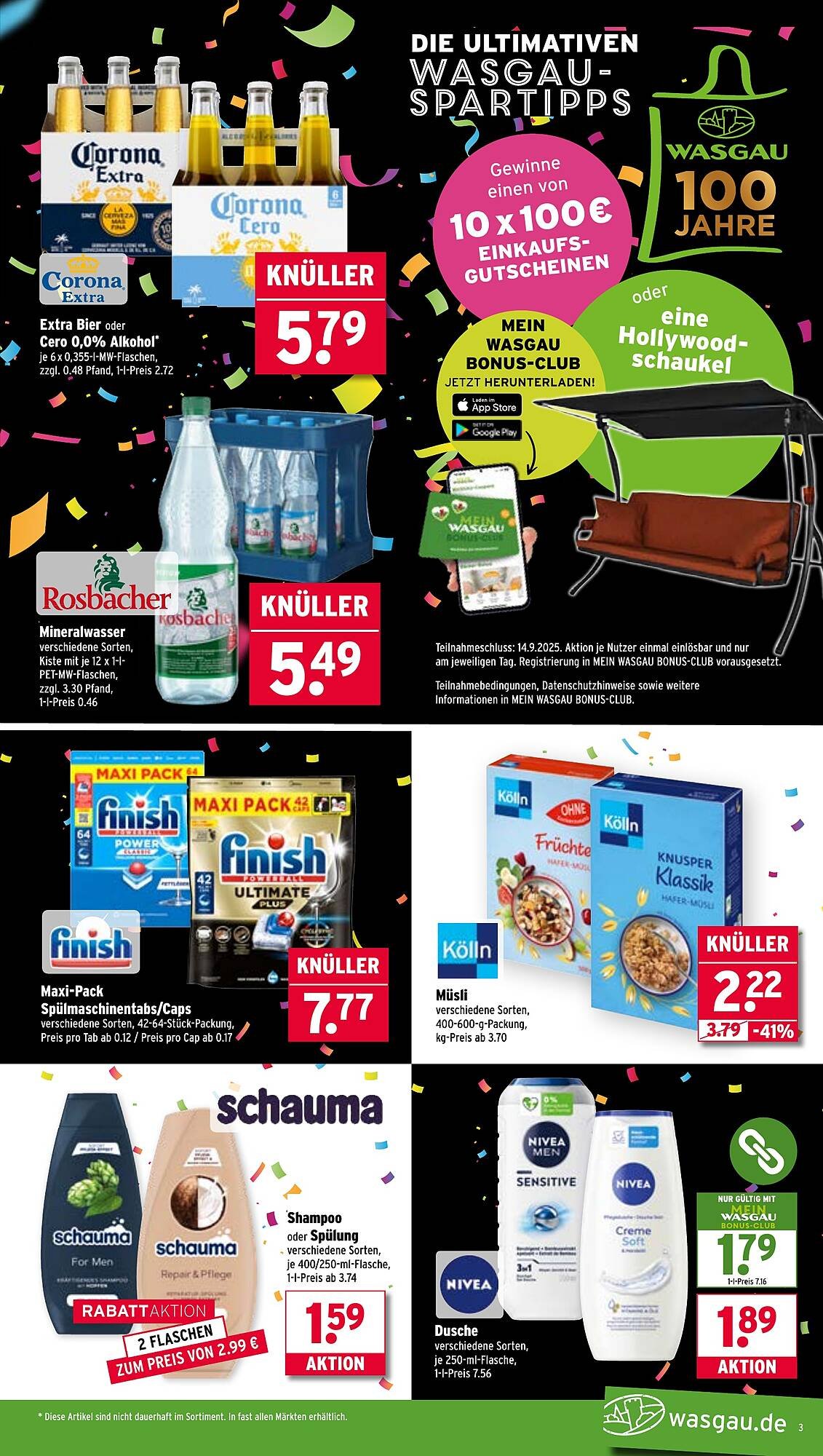 Wasgau Prospekt (2025-09-08 - 2025-09-13) | 3