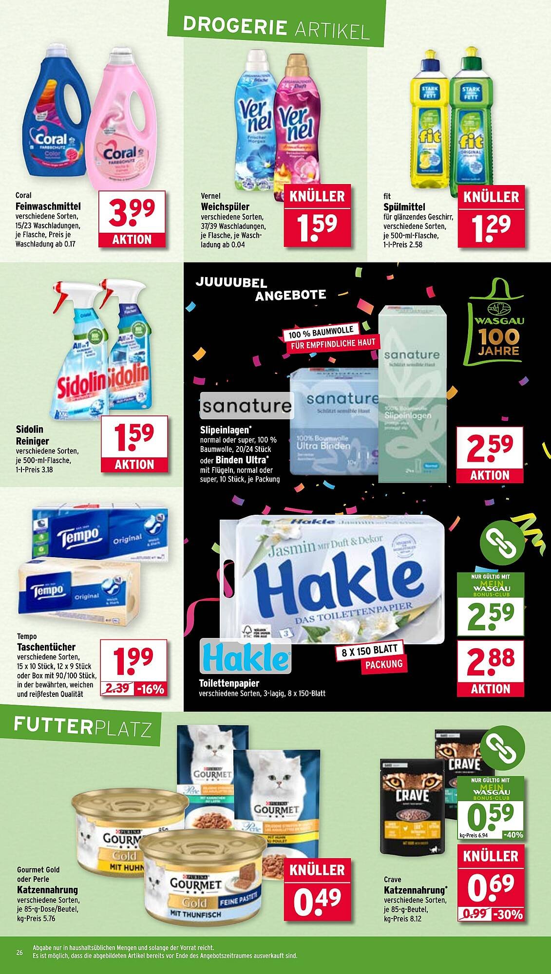 Wasgau Prospekt (2025-09-08 - 2025-09-13) | 26