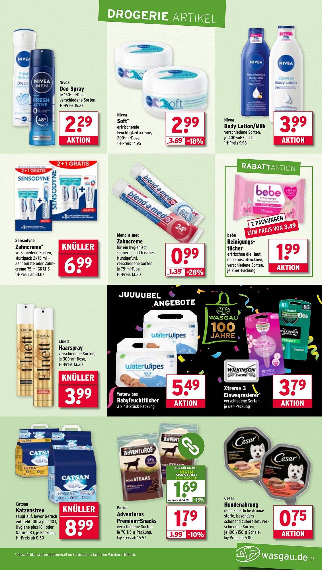 Wasgau Prospekt (2025-09-08 - 2025-09-13) | 27