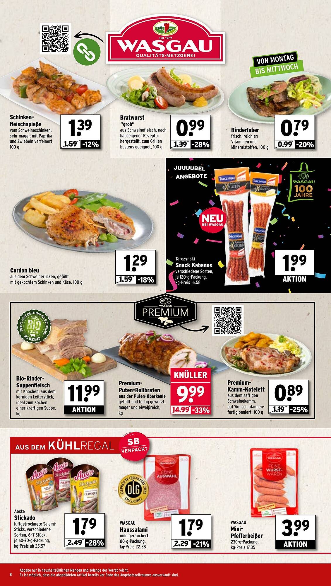 Wasgau Prospekt (2025-09-08 - 2025-09-13) | 8