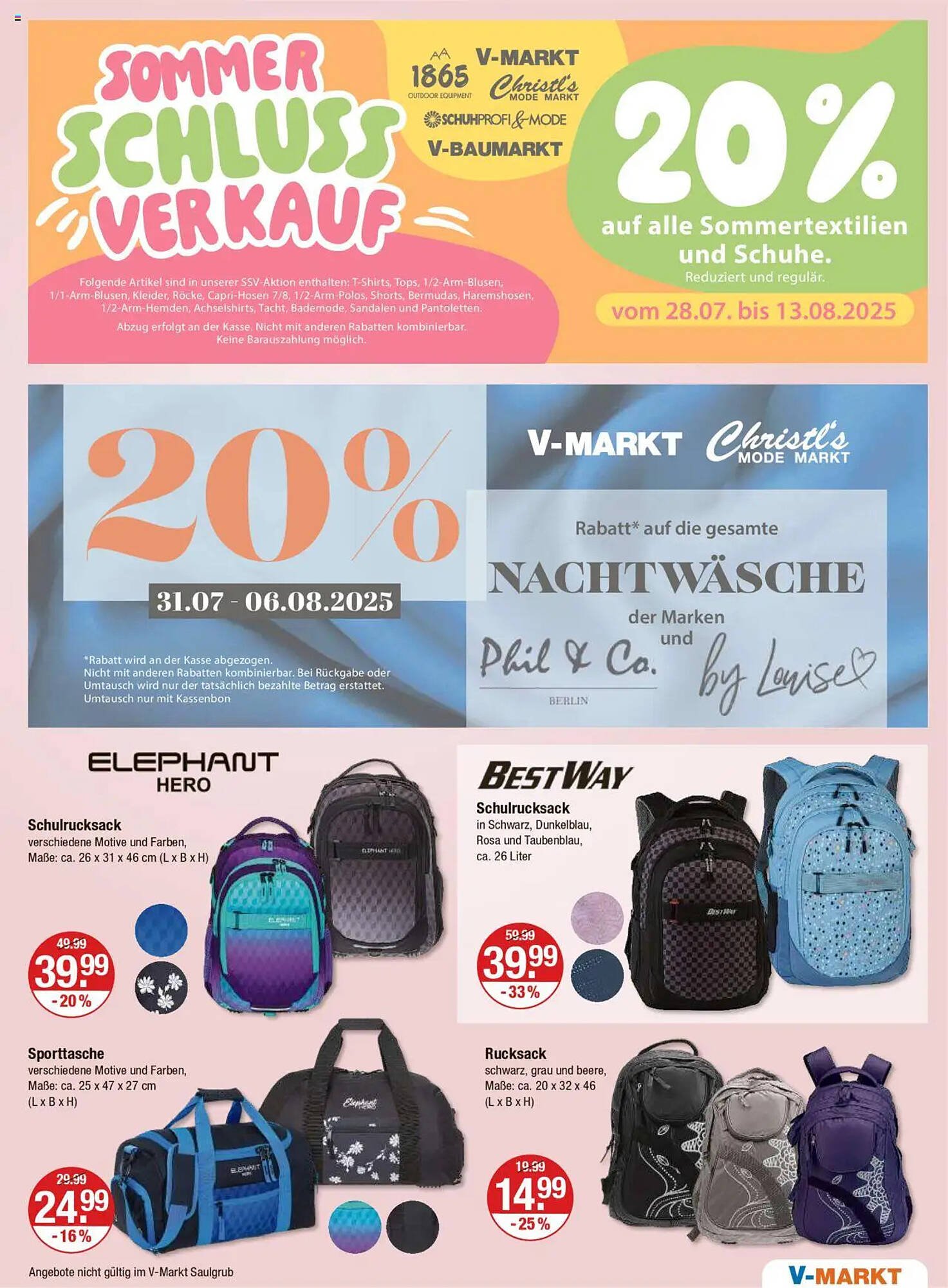 V Markt Prospekt (2025-07-31 - 2025-08-06) | 17