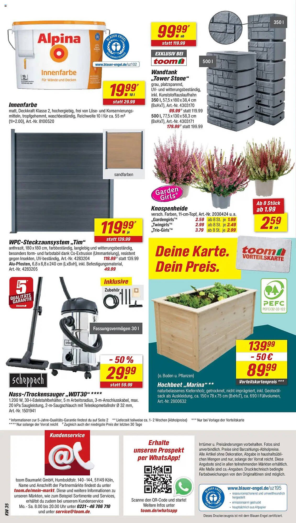 toom Baumarkt Prospekt (2025-08-23 - 2025-08-29) | 14