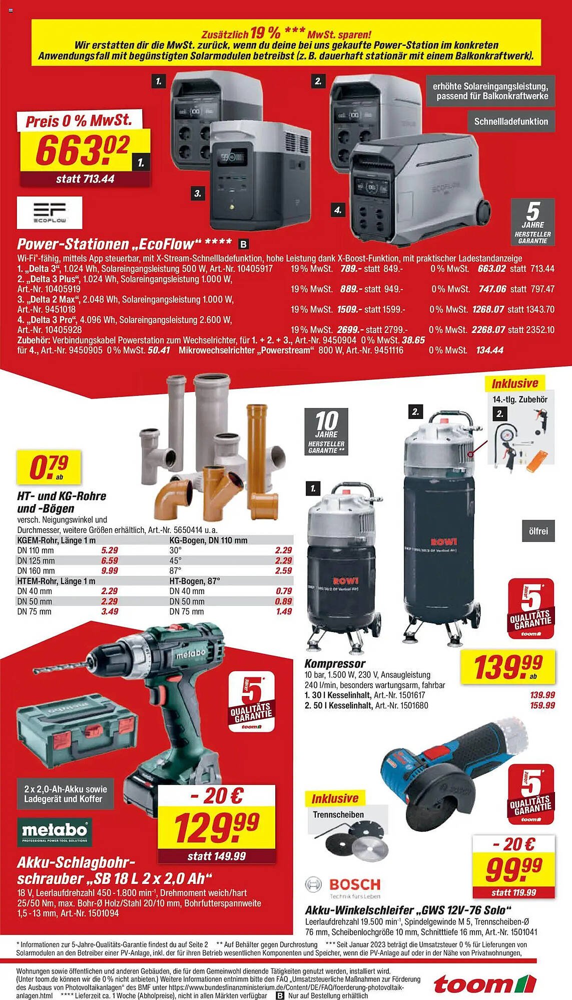 toom Baumarkt Prospekt (2025-08-23 - 2025-08-29) | 7
