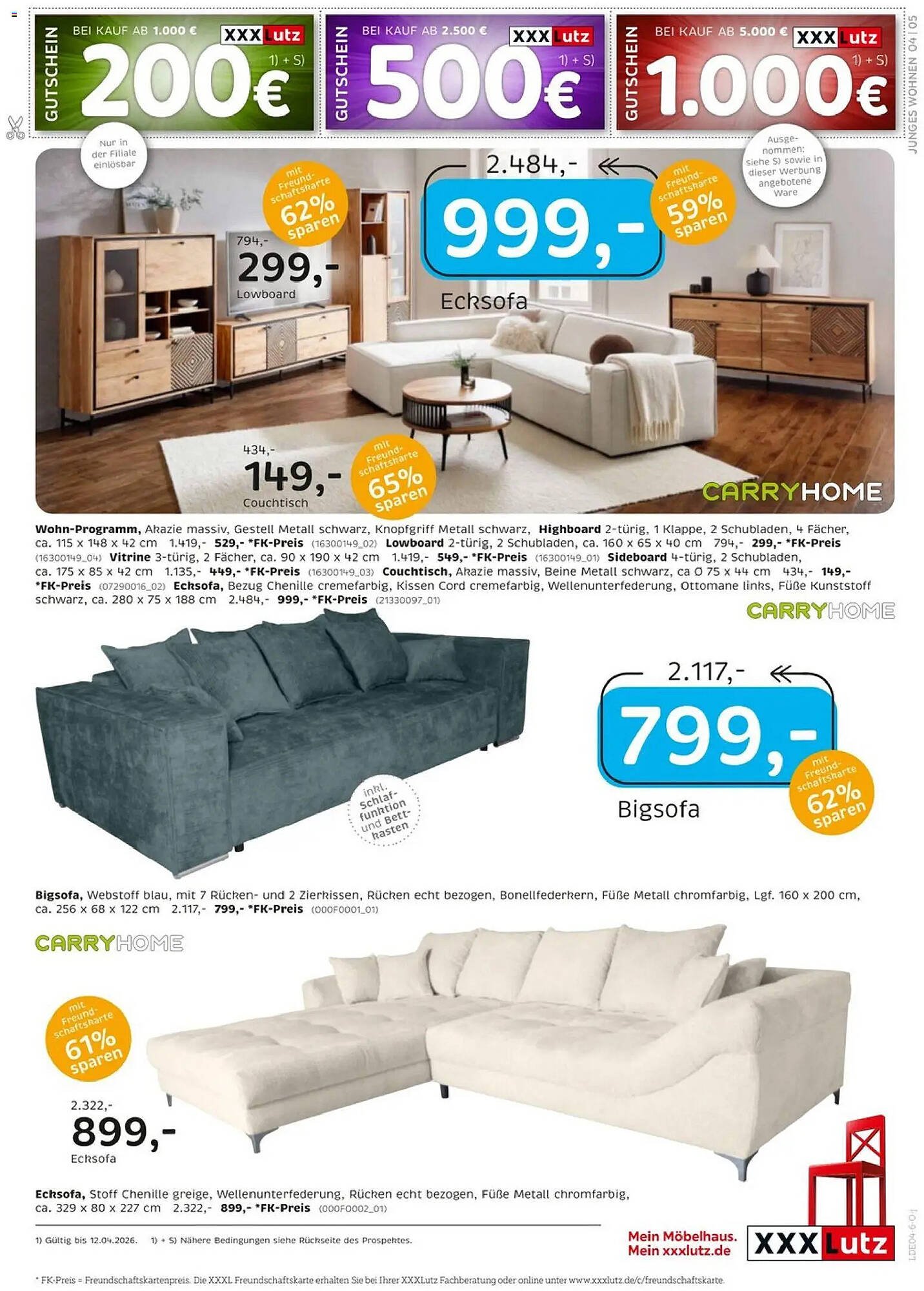 XXXLutz Prospekt (2026-03-29 - 2026-04-12)