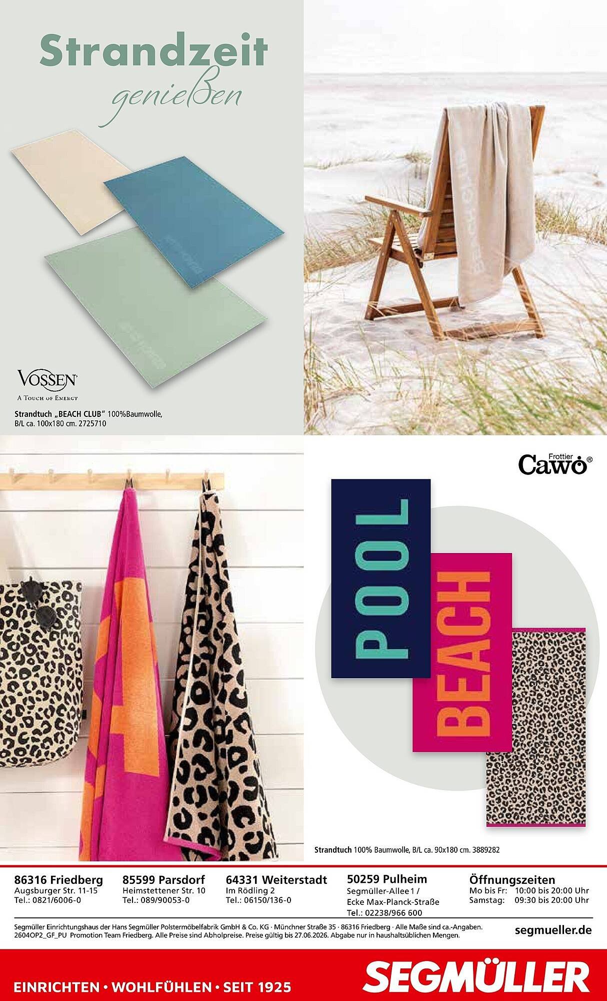 Segmüller Prospekt (2026-03-28 - 2026-06-27)
