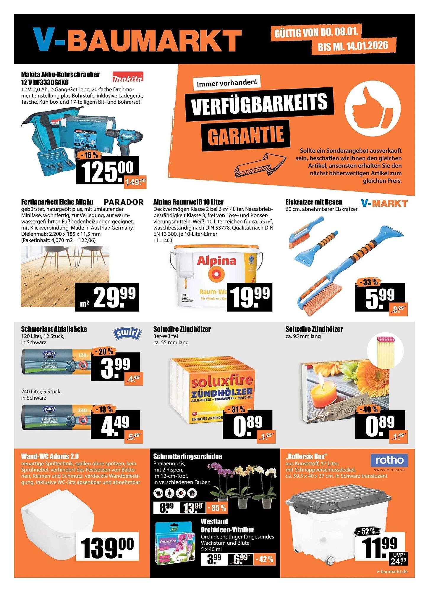 V Baumarkt Prospekt (2026-01-08 - 2026-01-15)