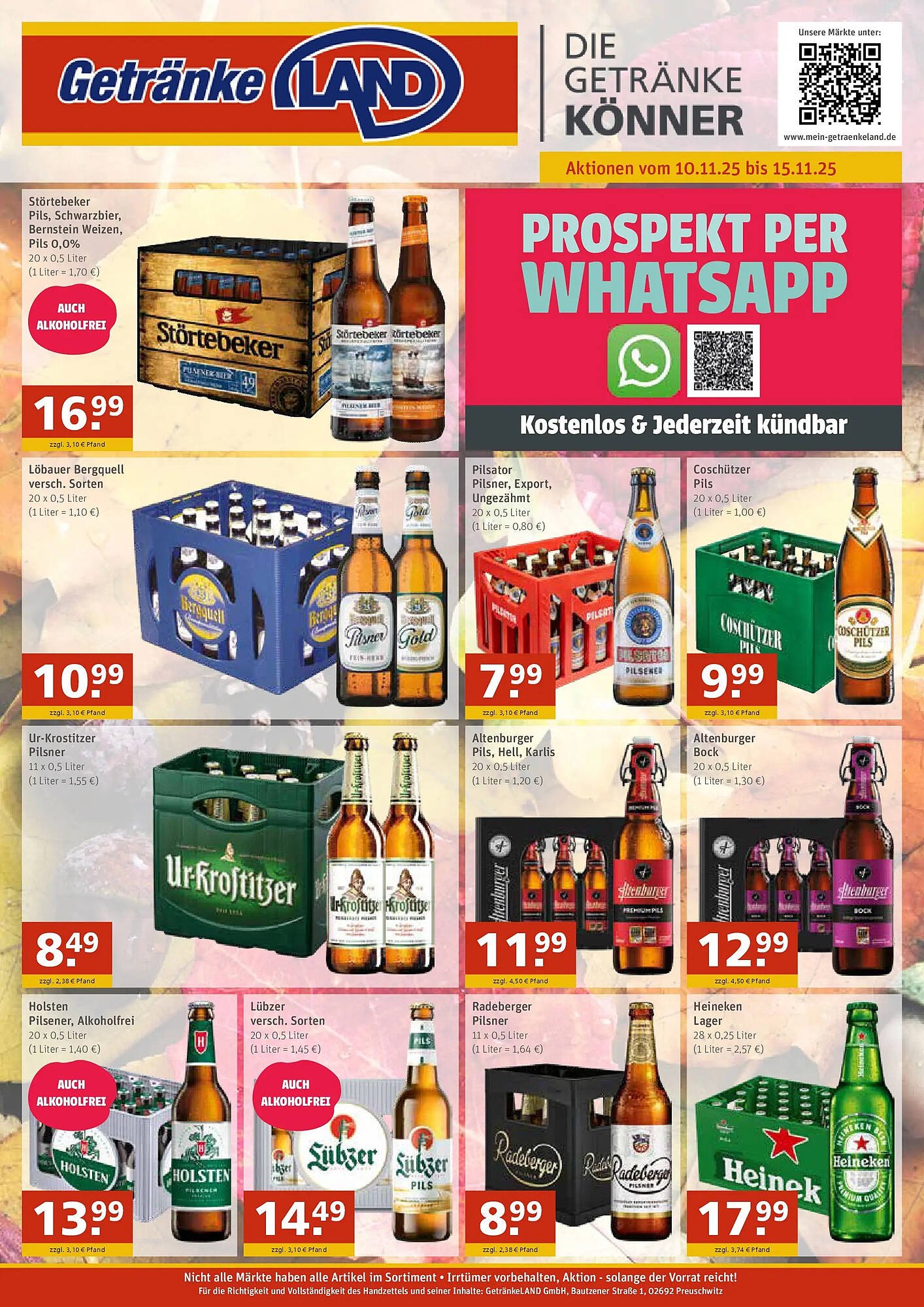 Getränkeland Prospekt